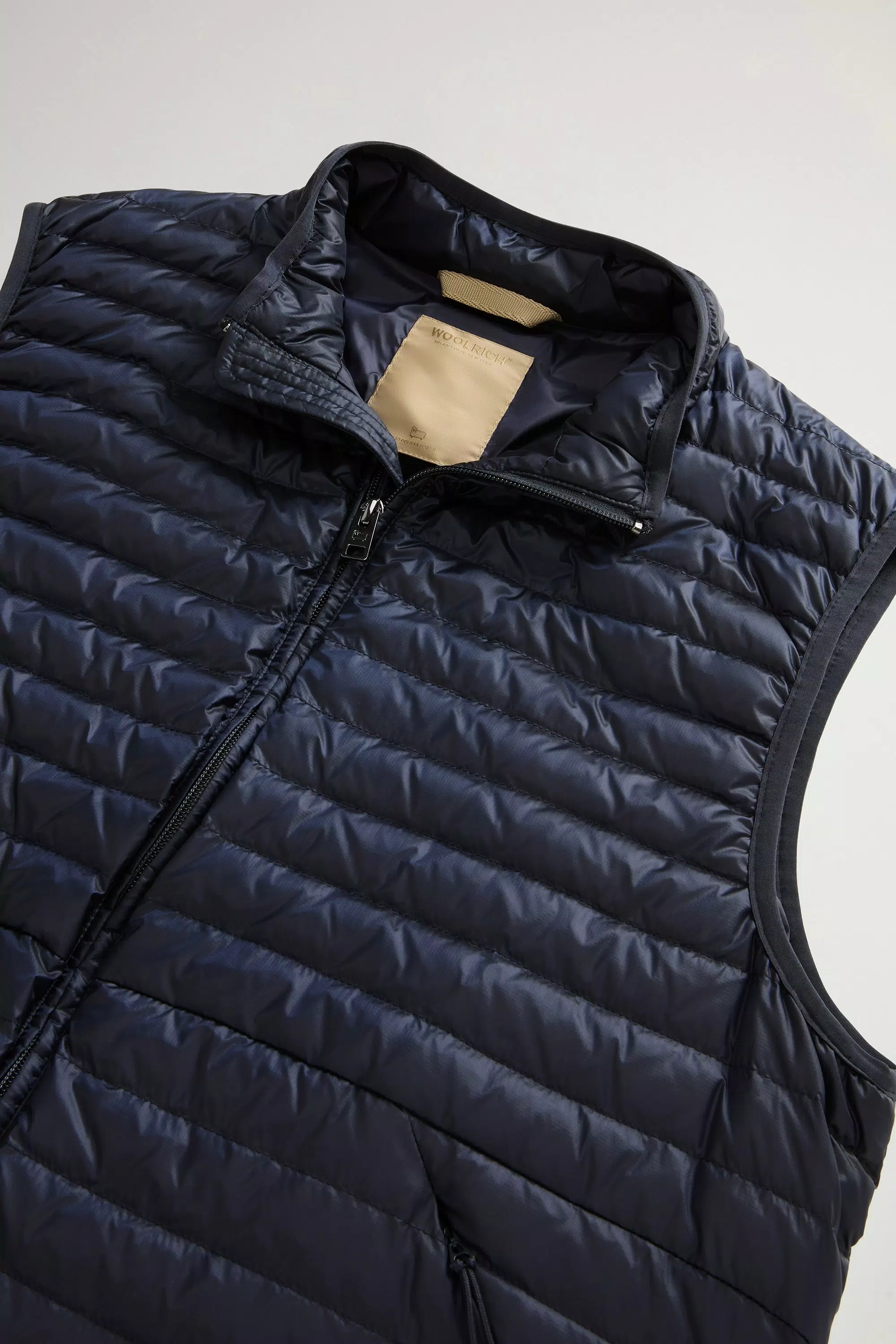 Allen Polsterweste aus Ripstop-Nylon - Melton Blau