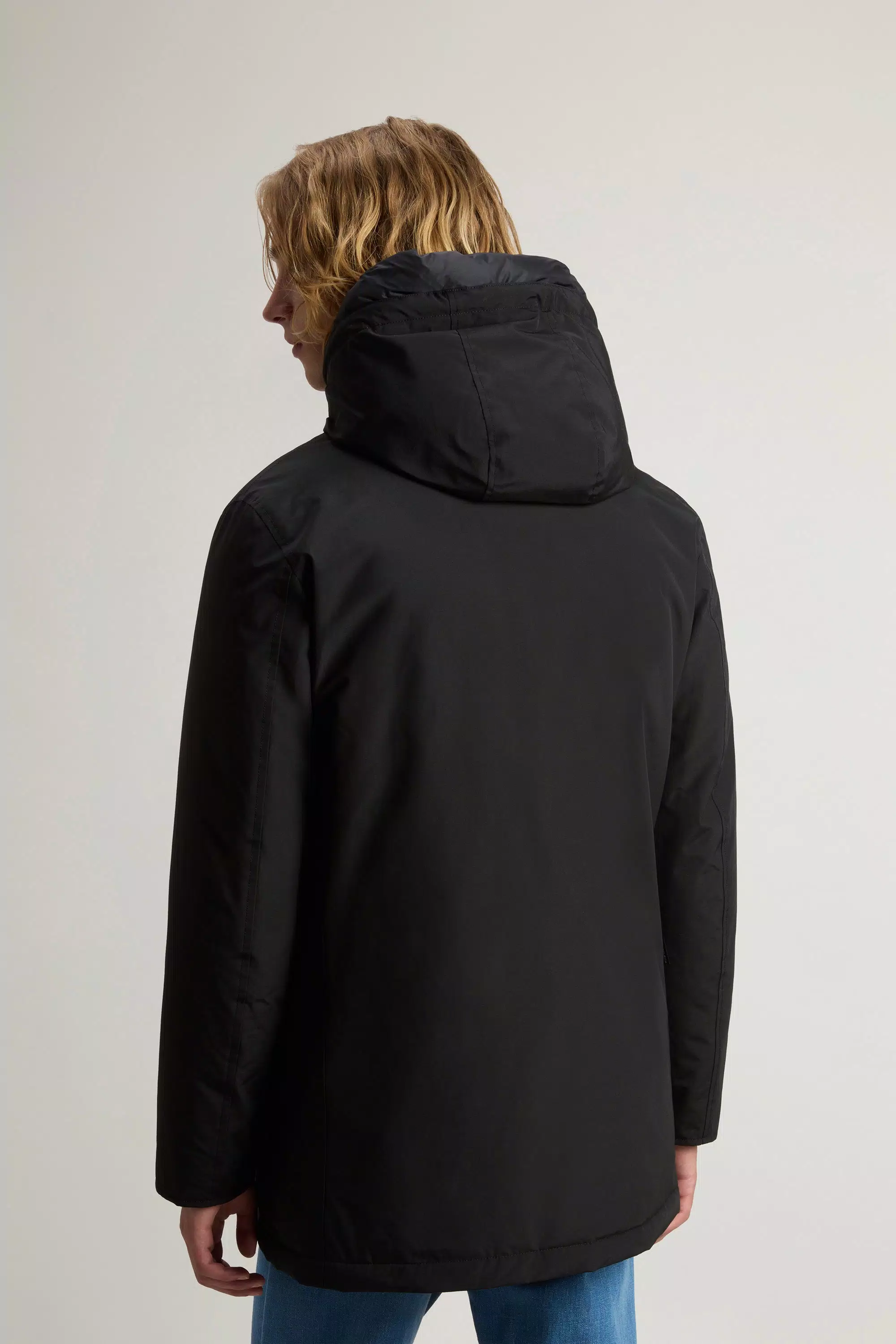 Arktische Parka aus Ramar-Stoff - Schwarz