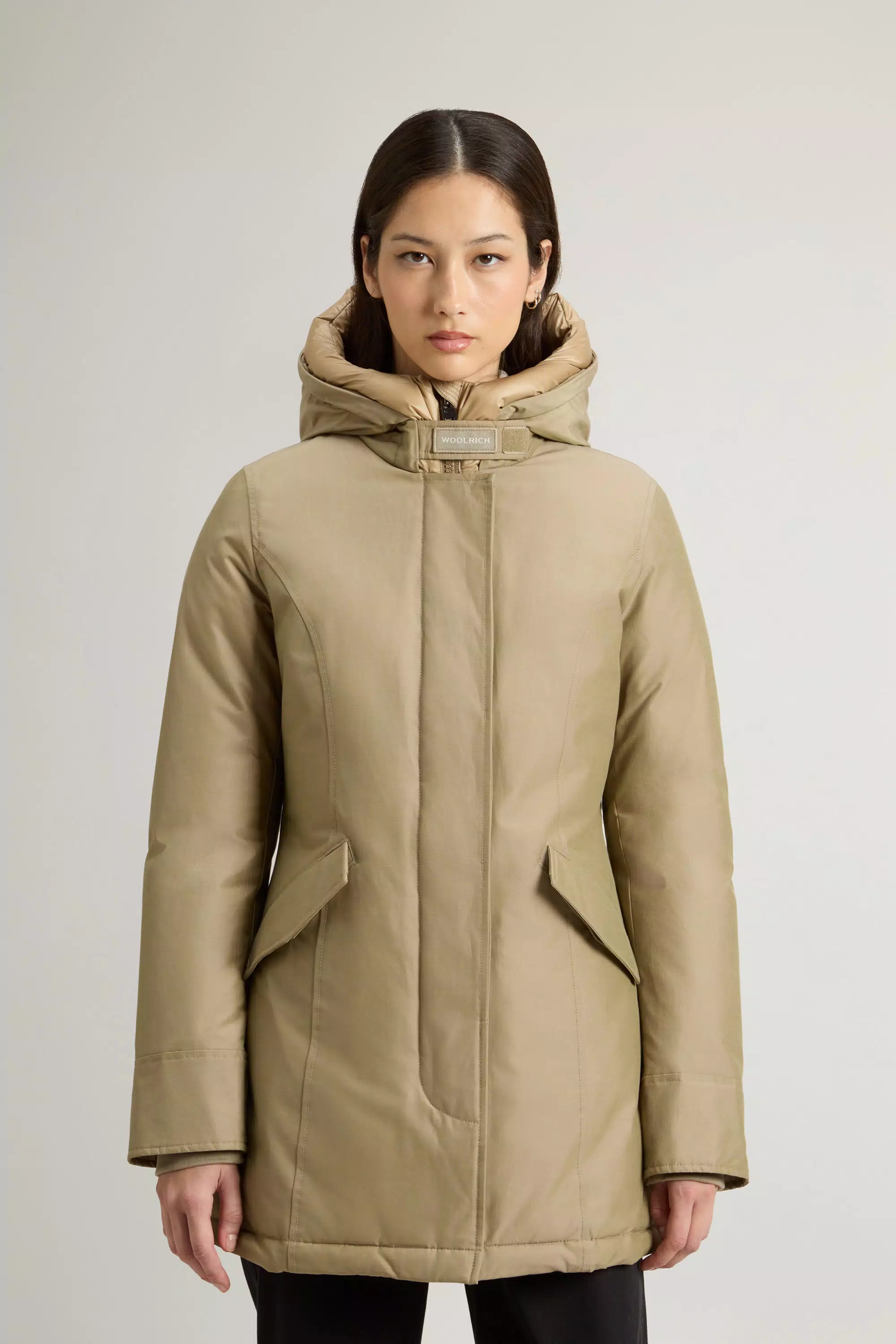 Arktische Parka aus Ramar-Stoff - Cornstalk Zwei-Ton