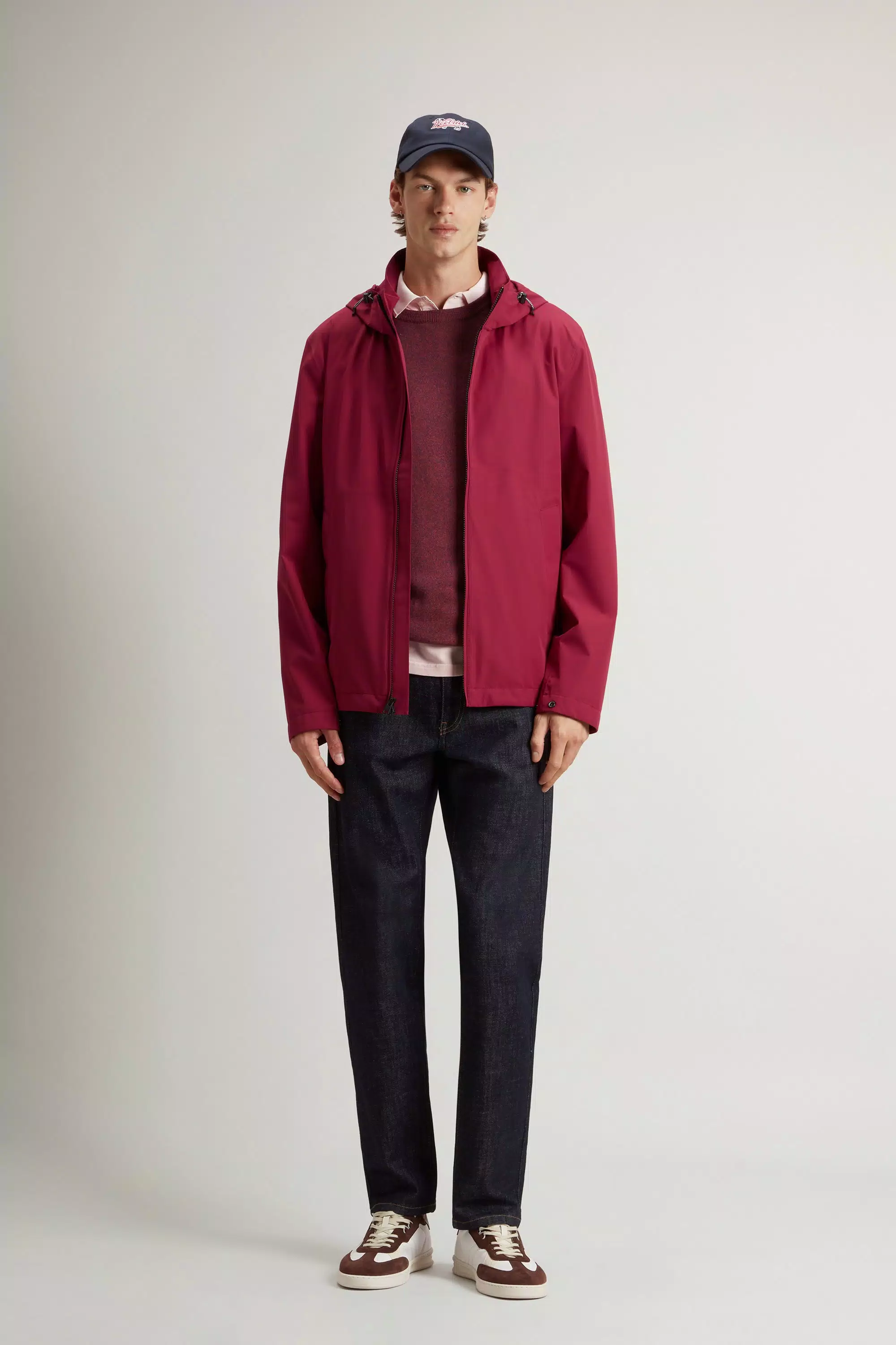 Pacific-Jacke aus zweilagigem Material - Rhododendron