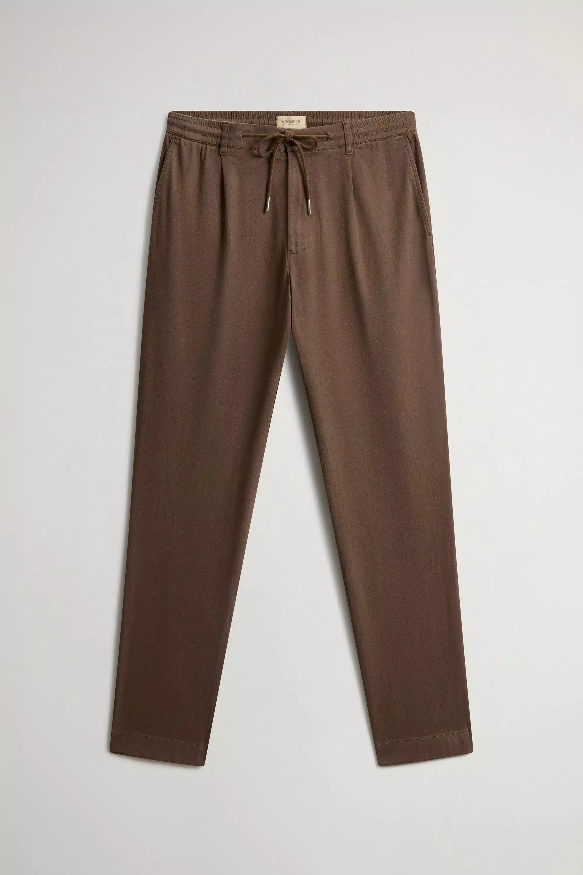 Gedüngte Milton-Hose aus Baumwolle und Leinenmischung - Grau-Schwarz