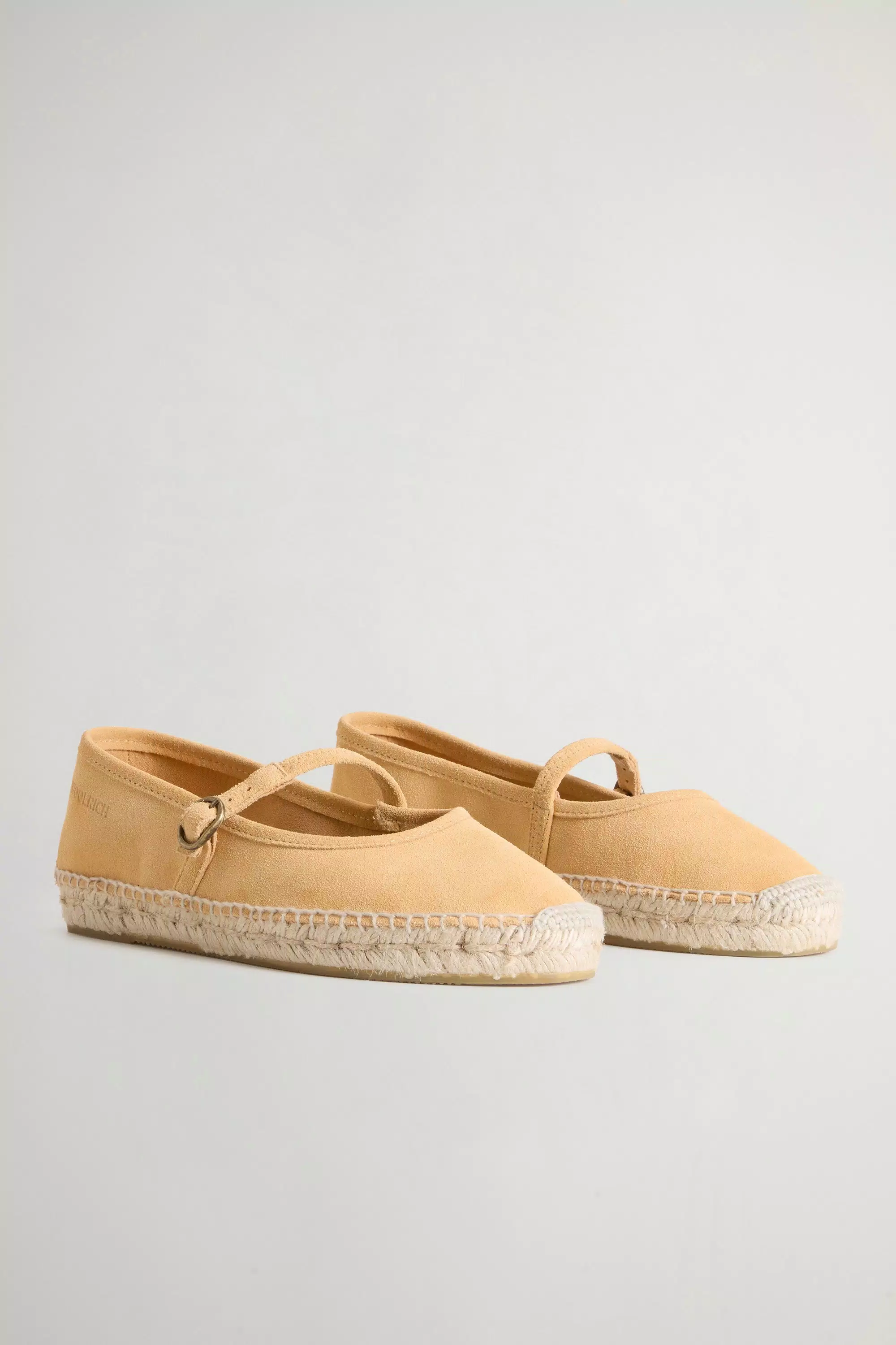 Candela Espadrilles aus Wildleder - Ocra