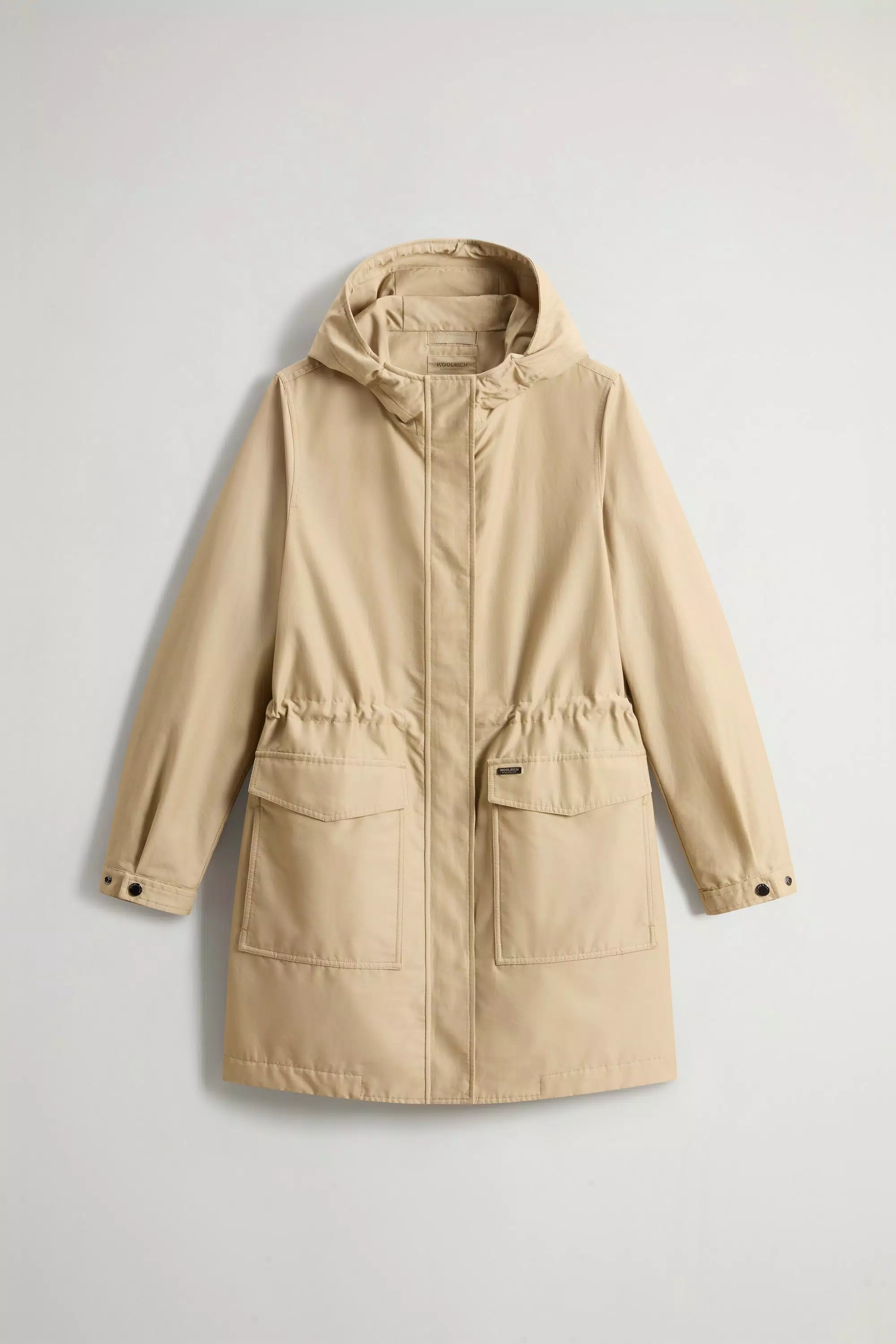 Parka in Light Ramar - Weißer Pfeffer