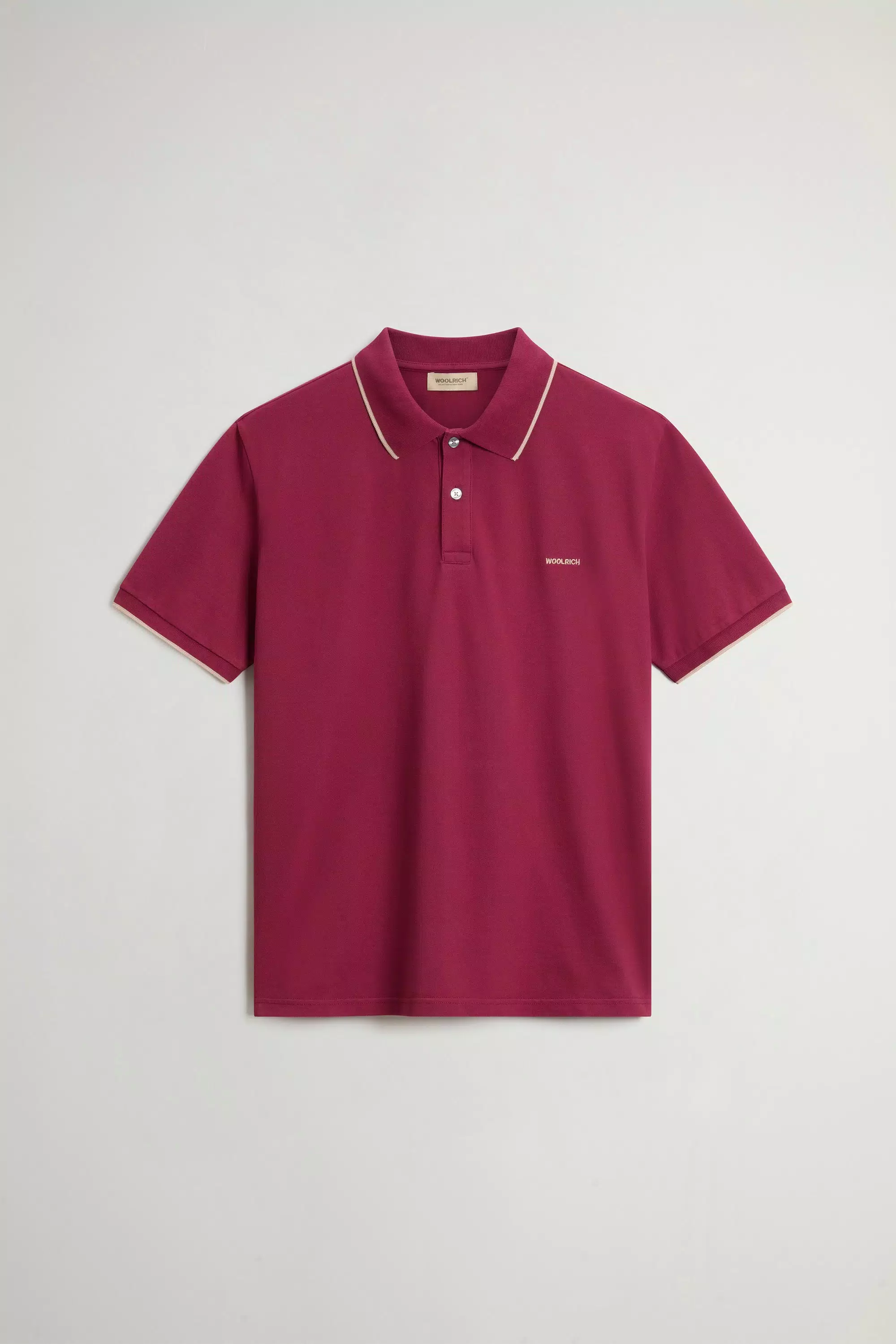 Monterey Polo-Shirt aus dehnbarem Baumwollmischgewebe - Rhododendron