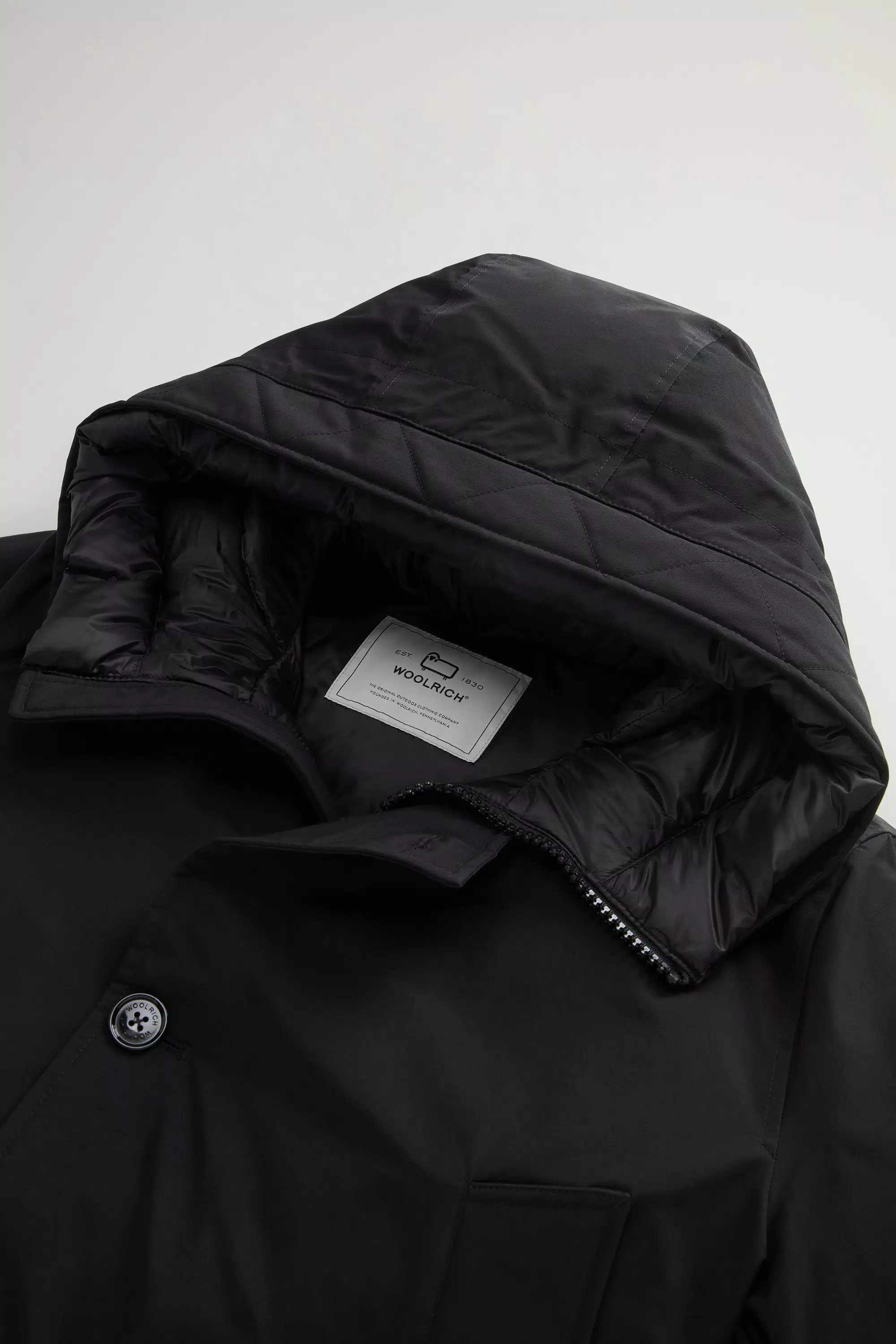 Arktischer Anorak aus Ramar-Stoff - Schwarz
