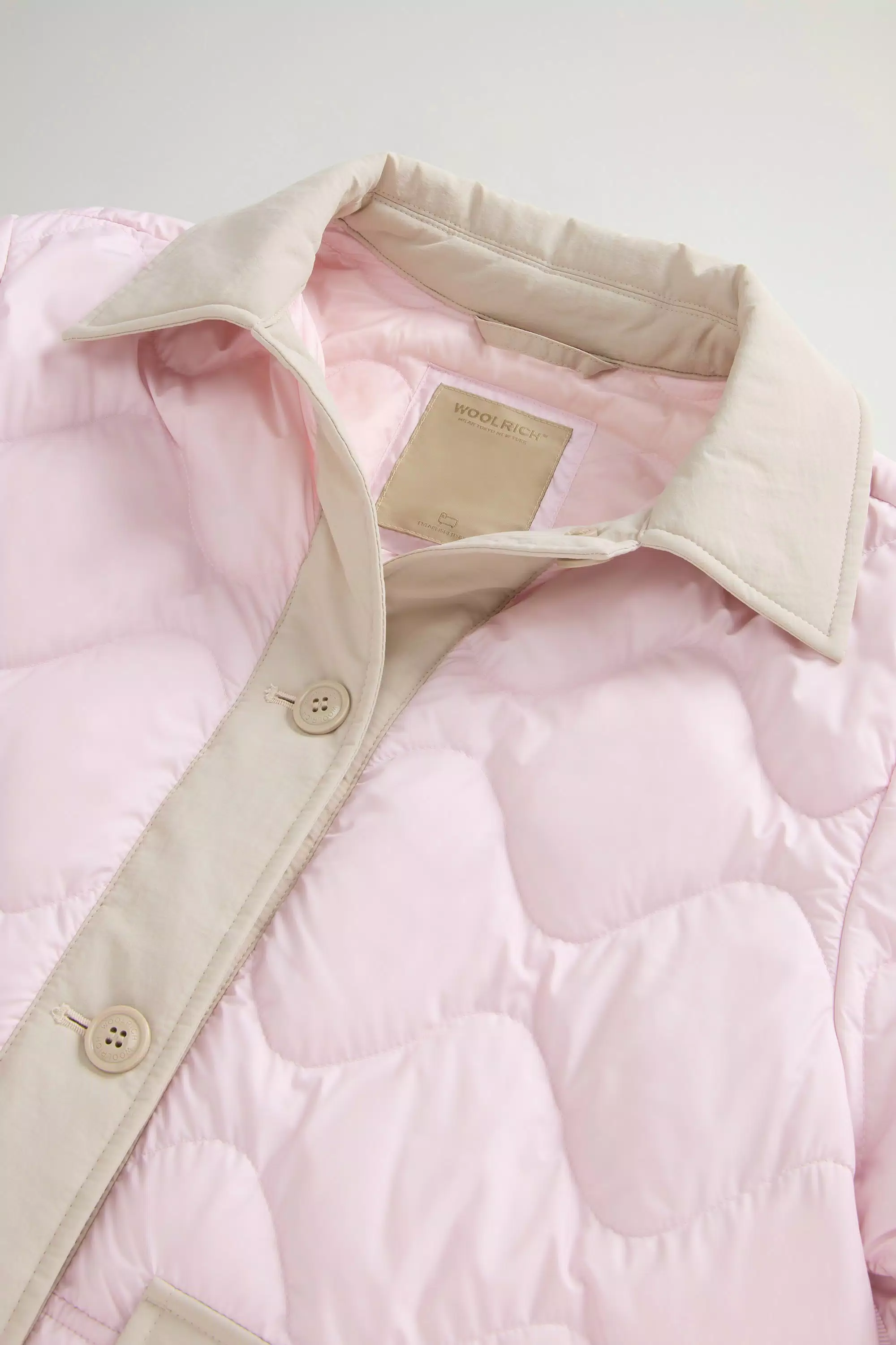 Quilted-Microfaser-Heritage-Jacke - Helllila