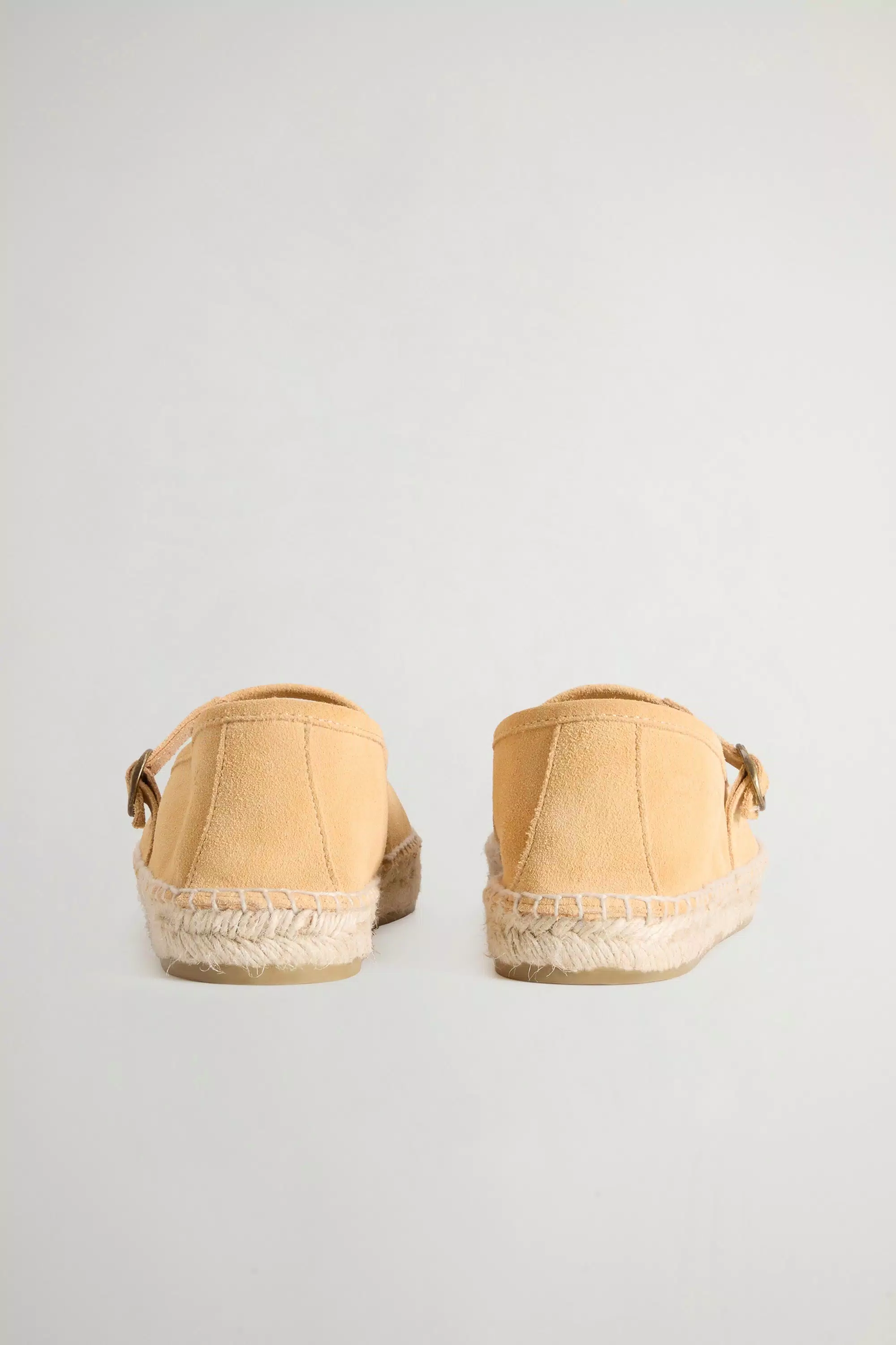 Candela Espadrilles aus Wildleder - Ocra