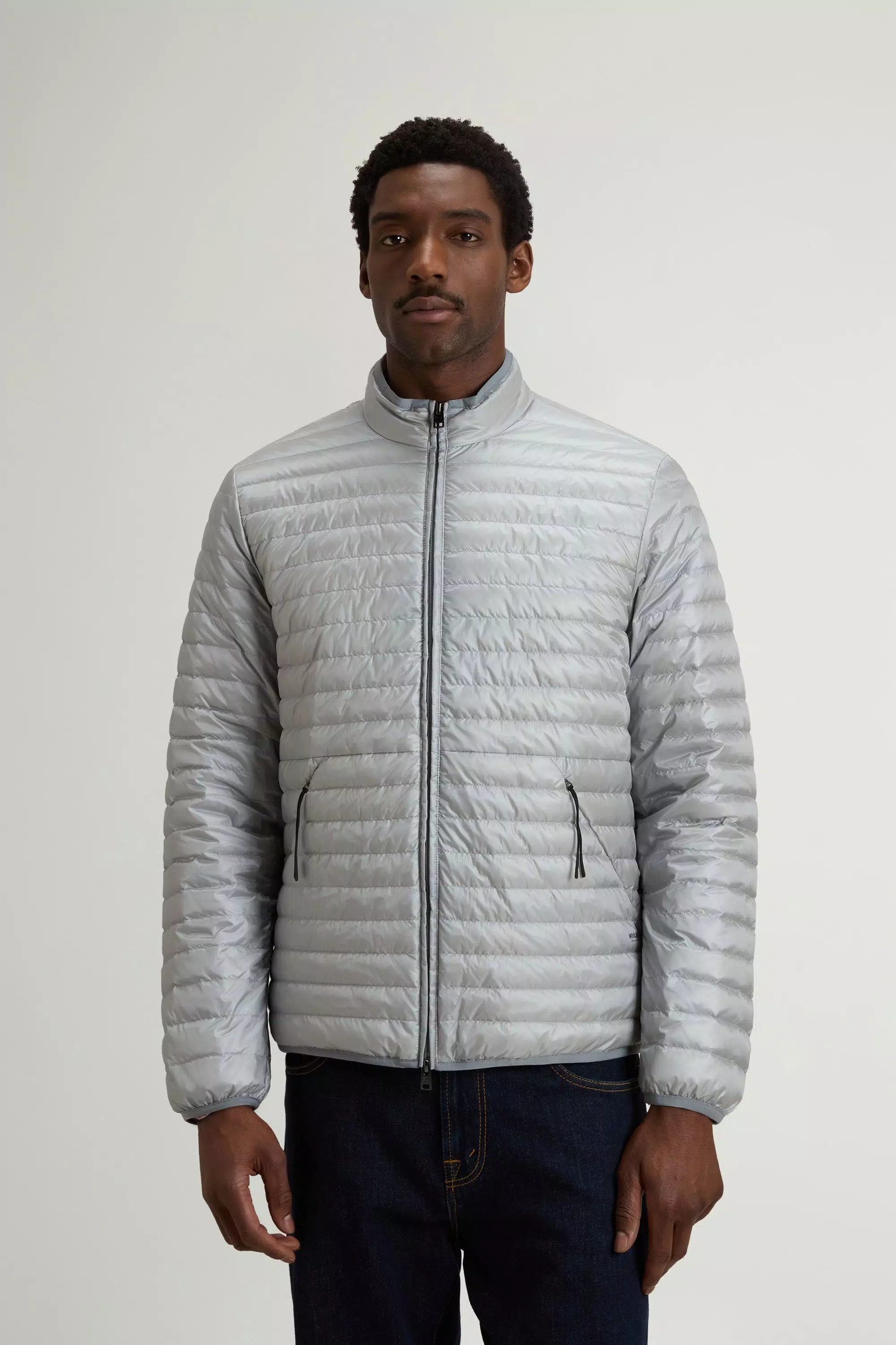 Leichter Allen Daunenmantel aus Ripstop-Nylon - Harbor Mist