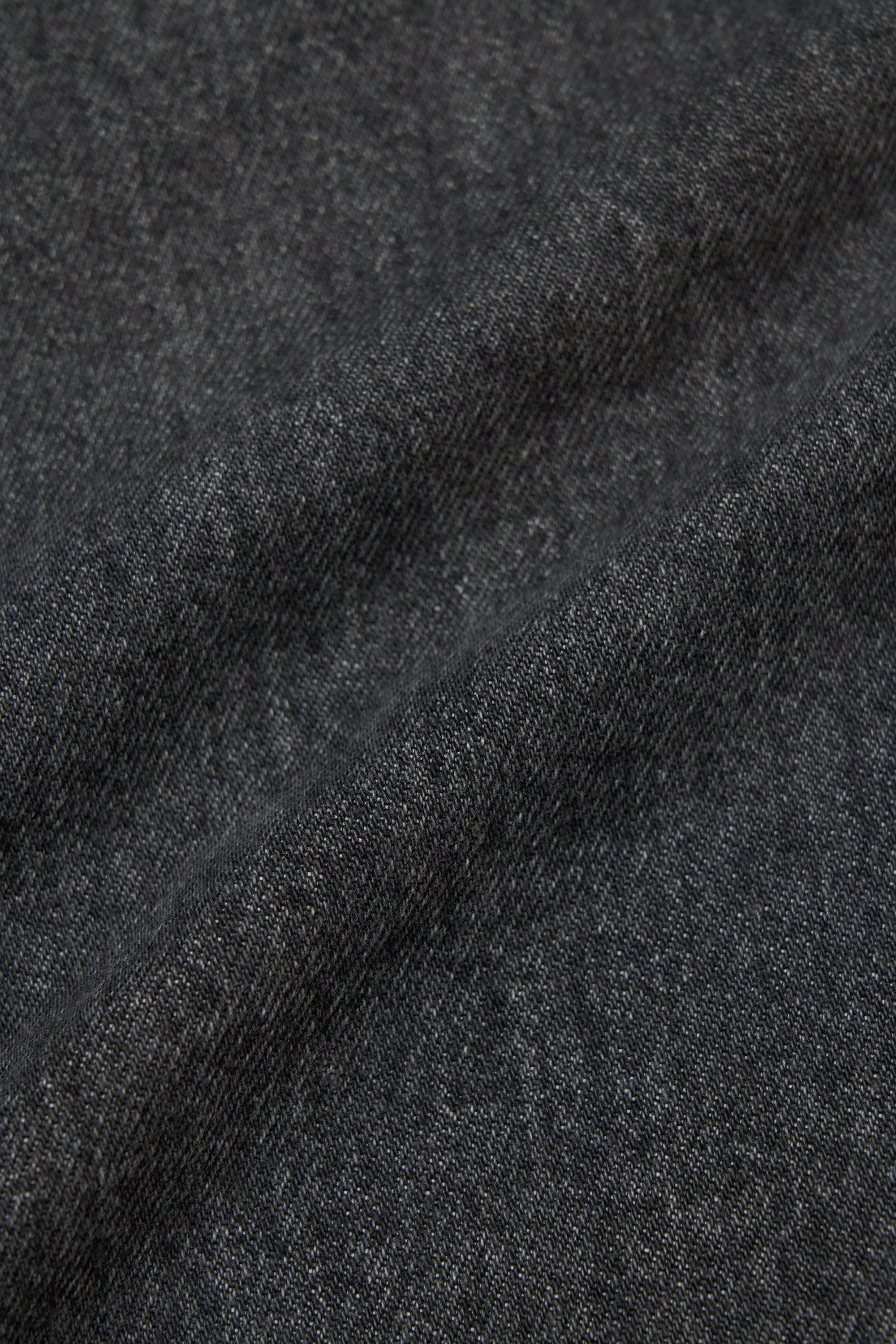 Five-Pocket-Jeans aus reiner Baumwoll-Denim - Grau
