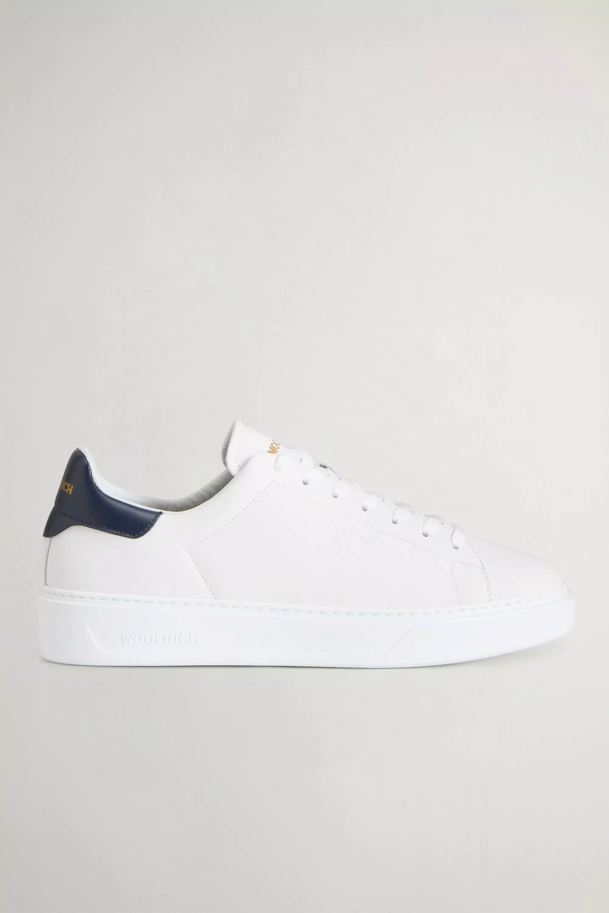 Classic Court Calfskin-Sneaker - Weiß Blau