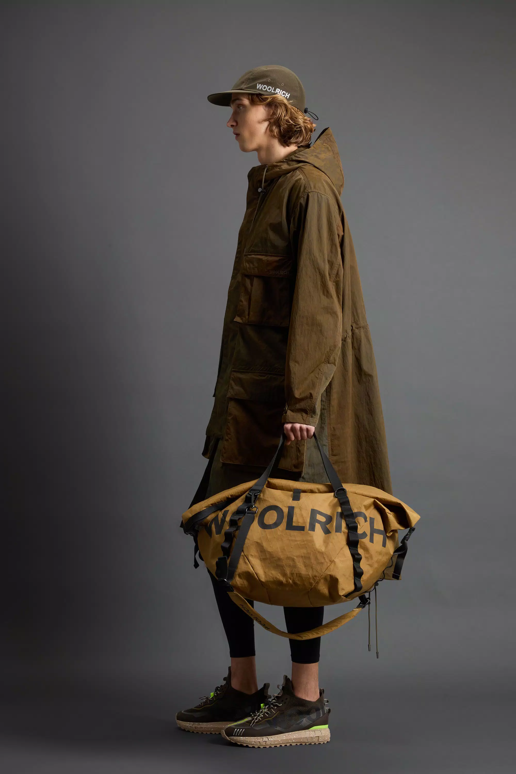 Holdall-Tasche aus X-PAC von Todd Snyder - Braun
