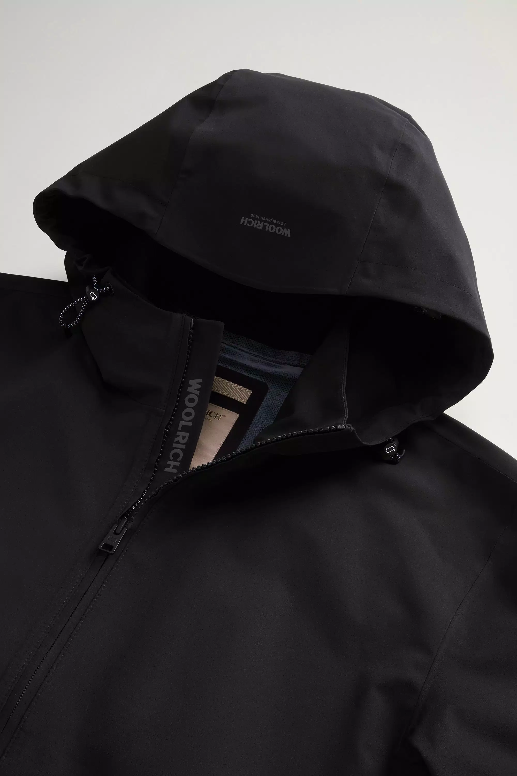 Pacific-Jacke aus zweilagigem Material - Schwarz