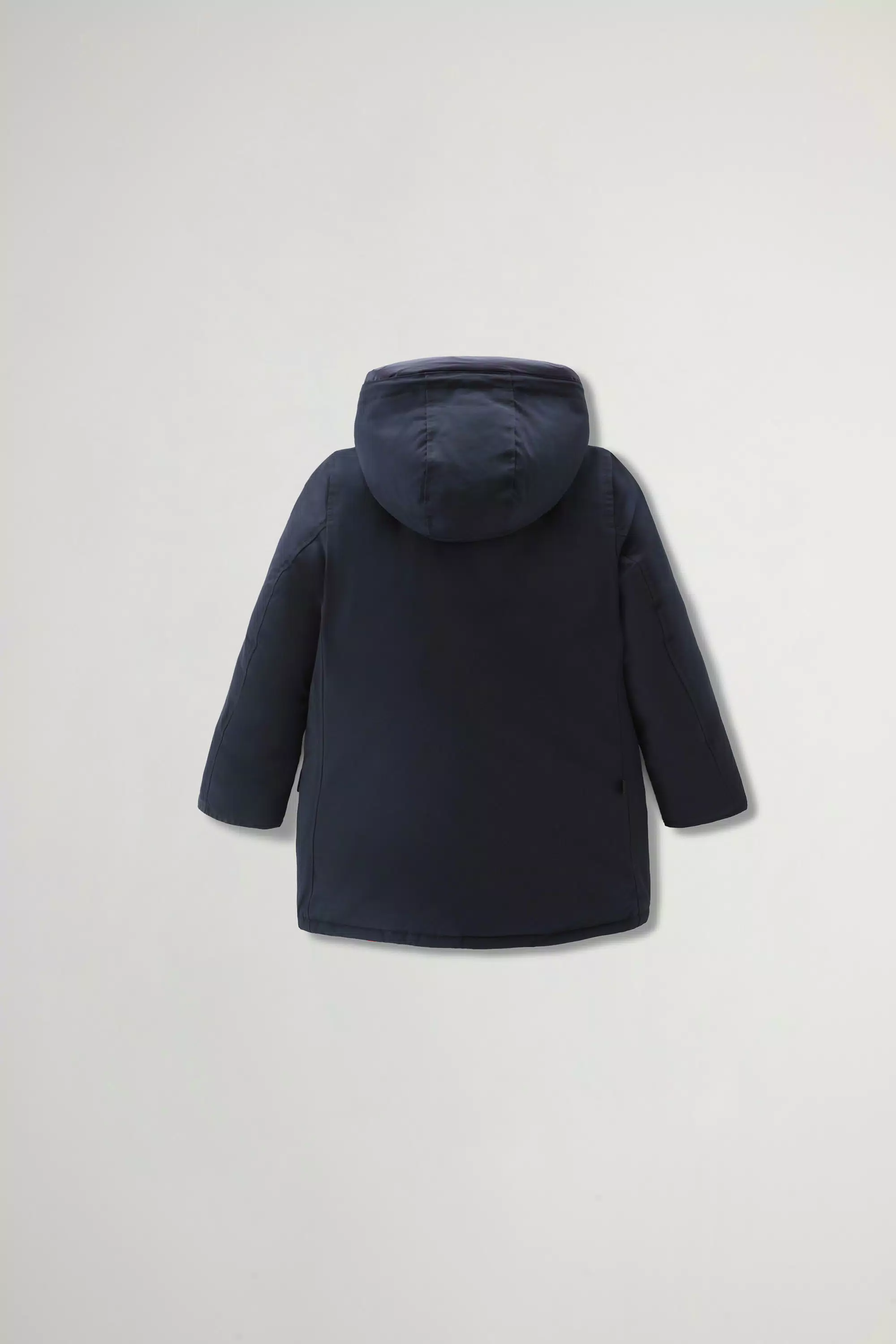 Jungen-Arctic Parka aus Ramar-Stoff - Melton Blau