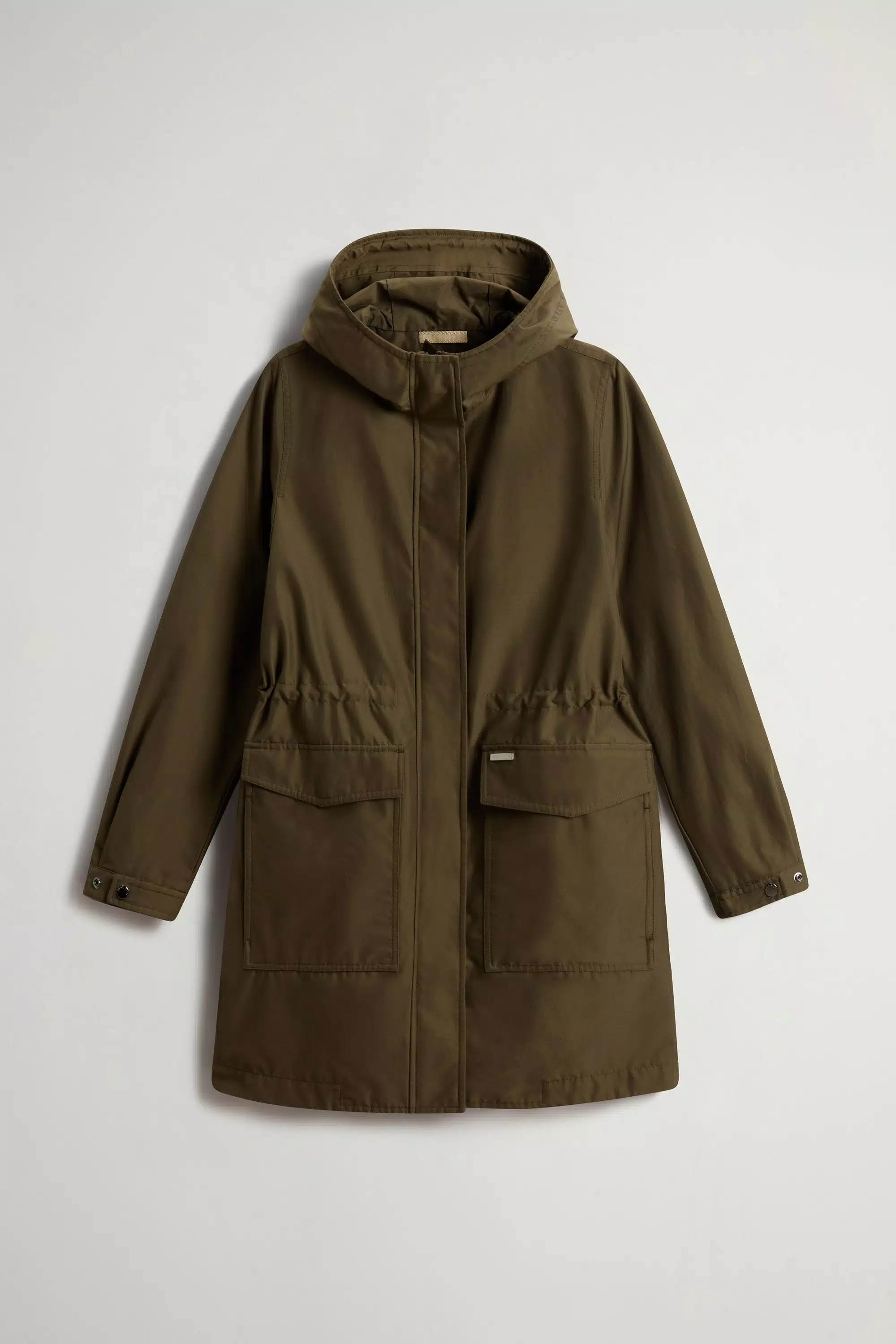 Parka aus Light Ramar - Dunkelgrün