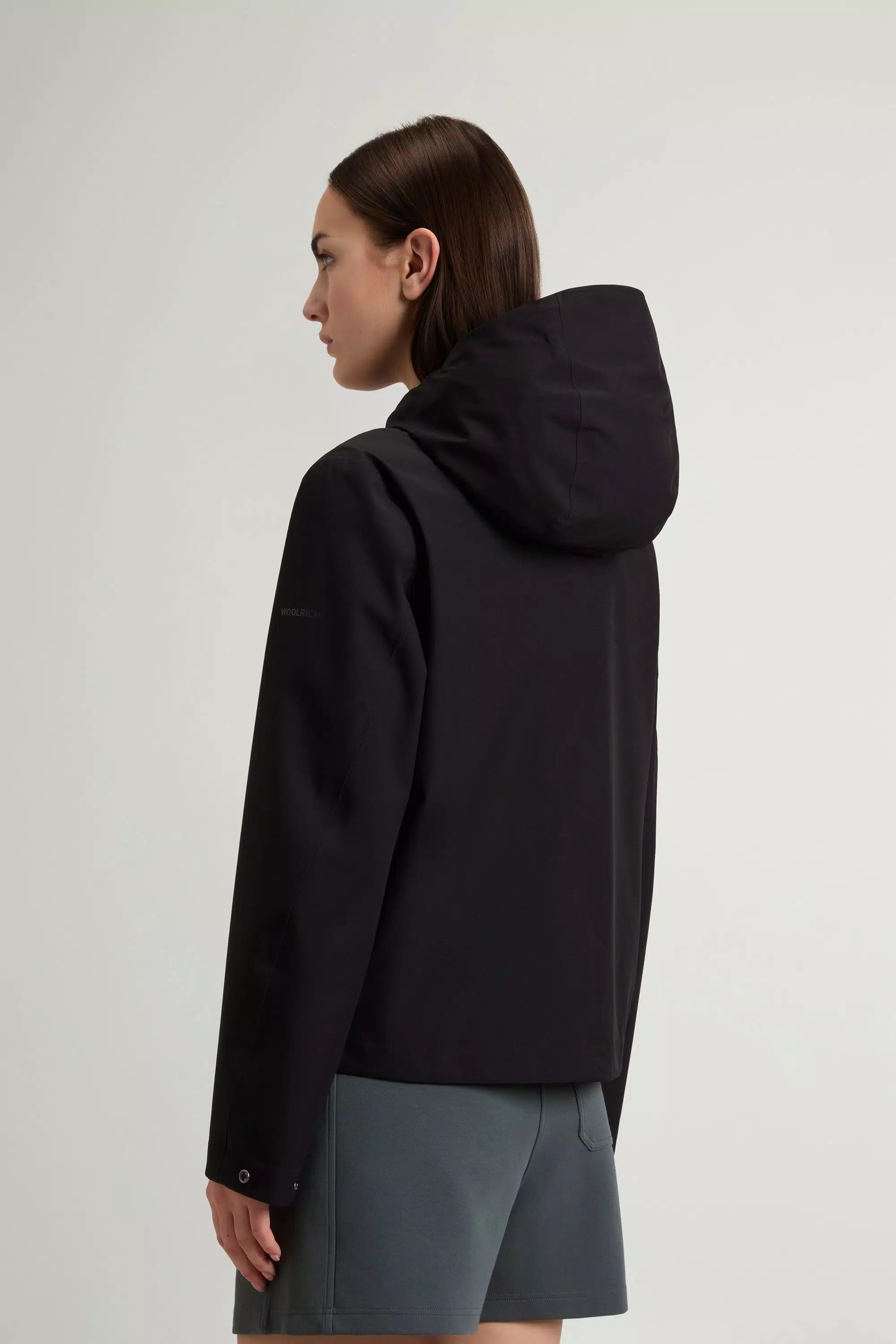 Leichter Stretch-Jacke - Schwarz