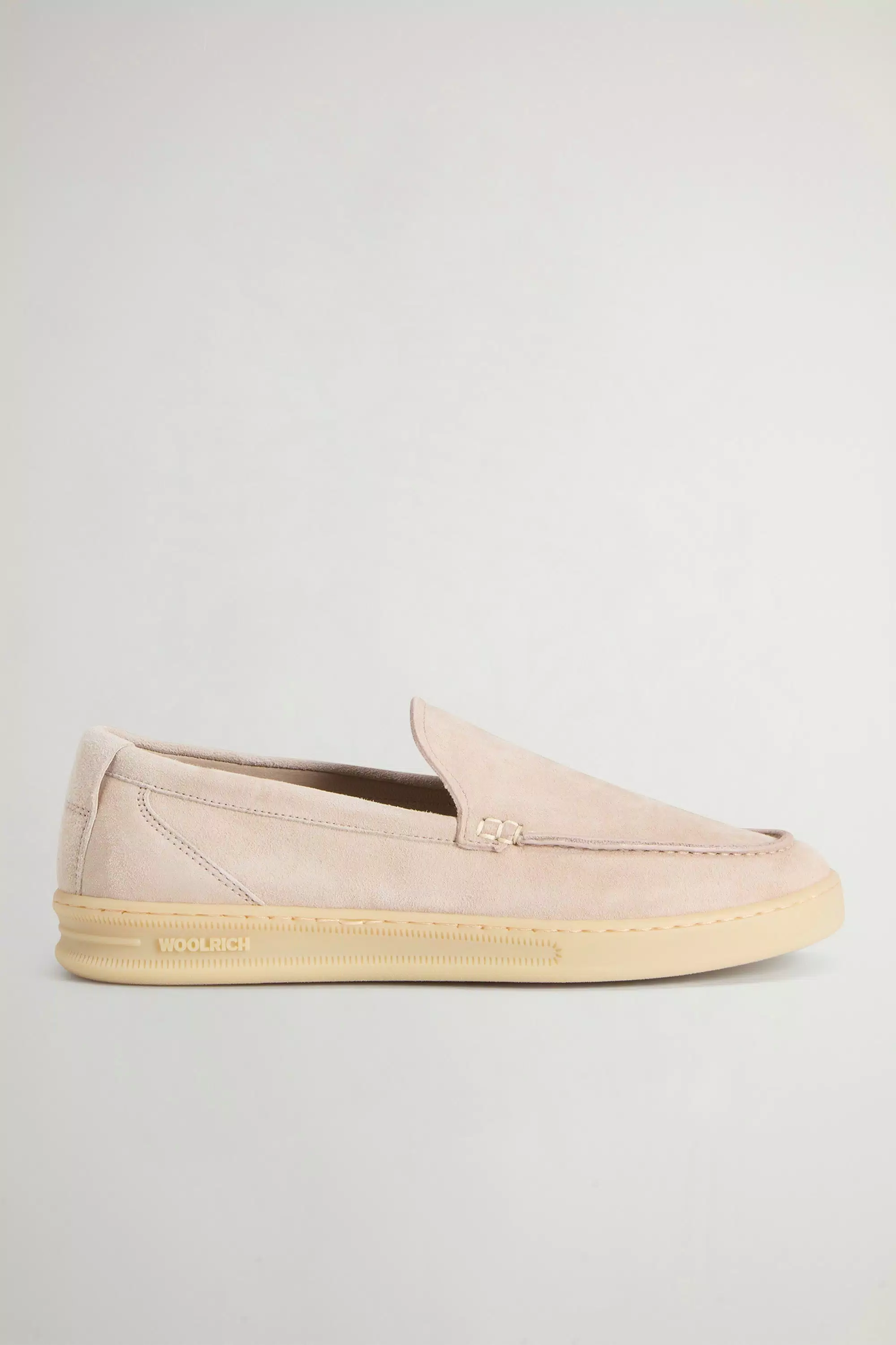 Suede Loafers - Beige