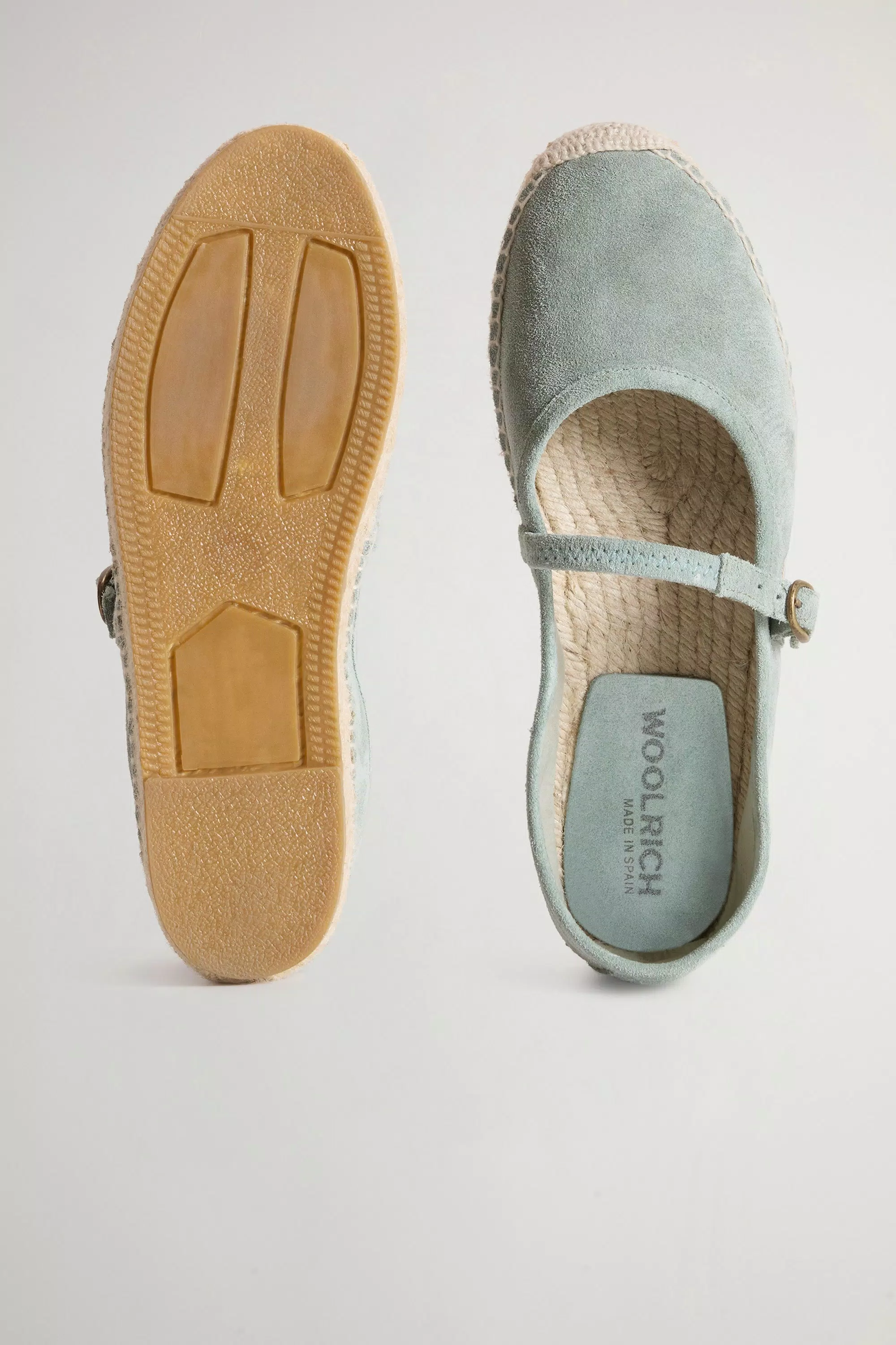 Candela Espadrilles aus Wildleder - Azurblau