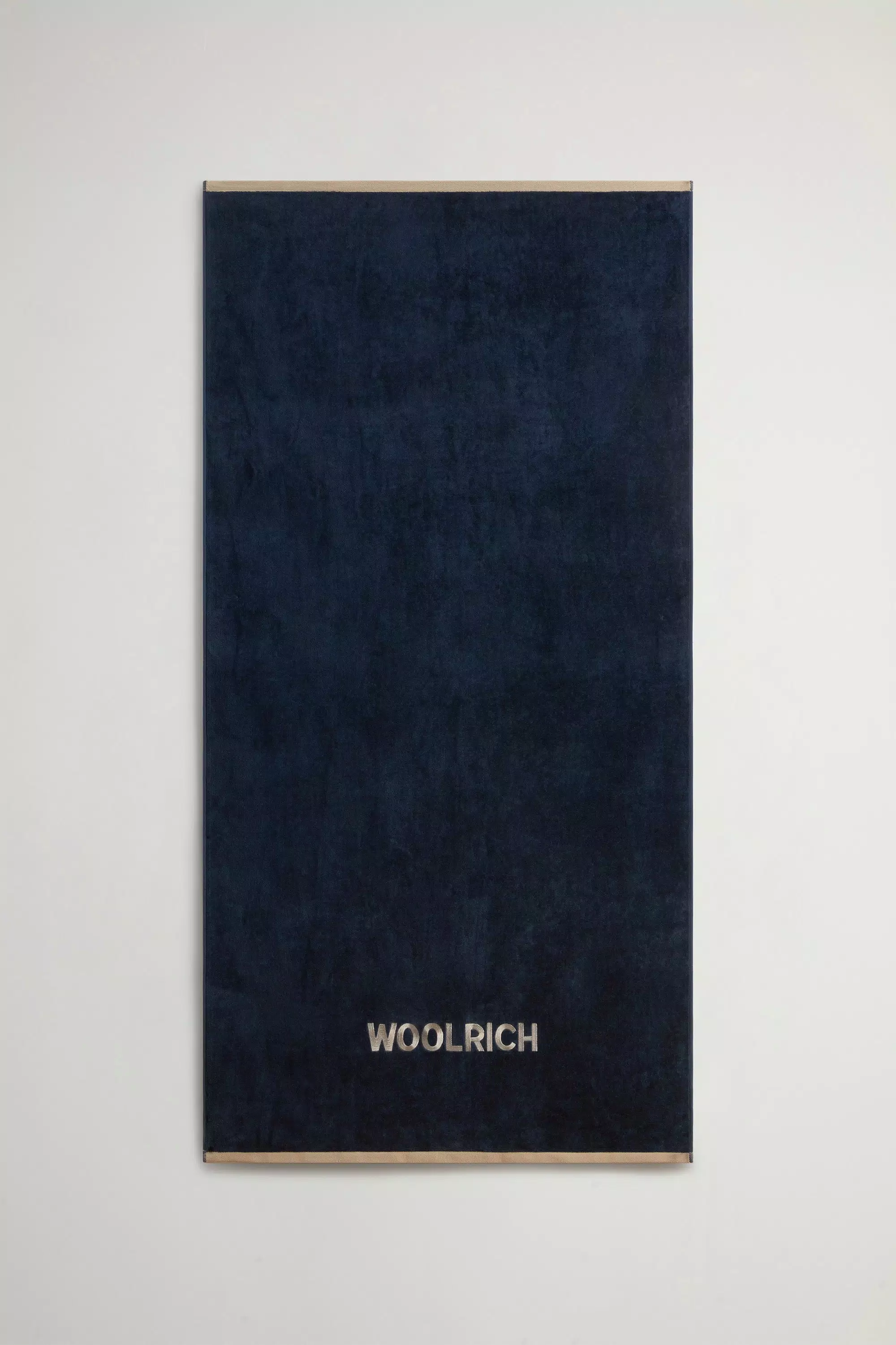 Strandtuch aus reiner Baumwolle - Melton Blau