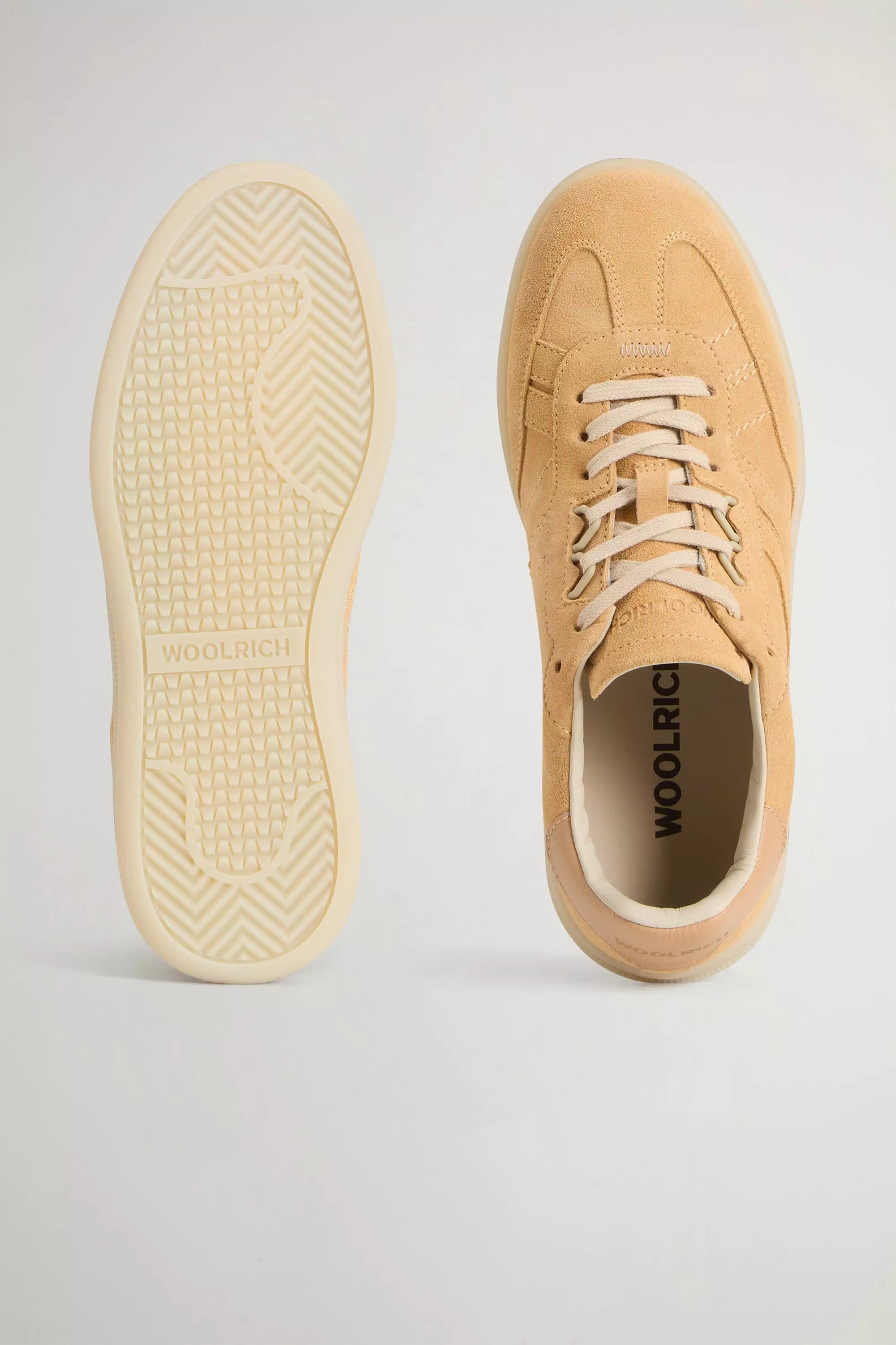 Doubleu Tennis-Sneaker aus Wildleder - Ocra