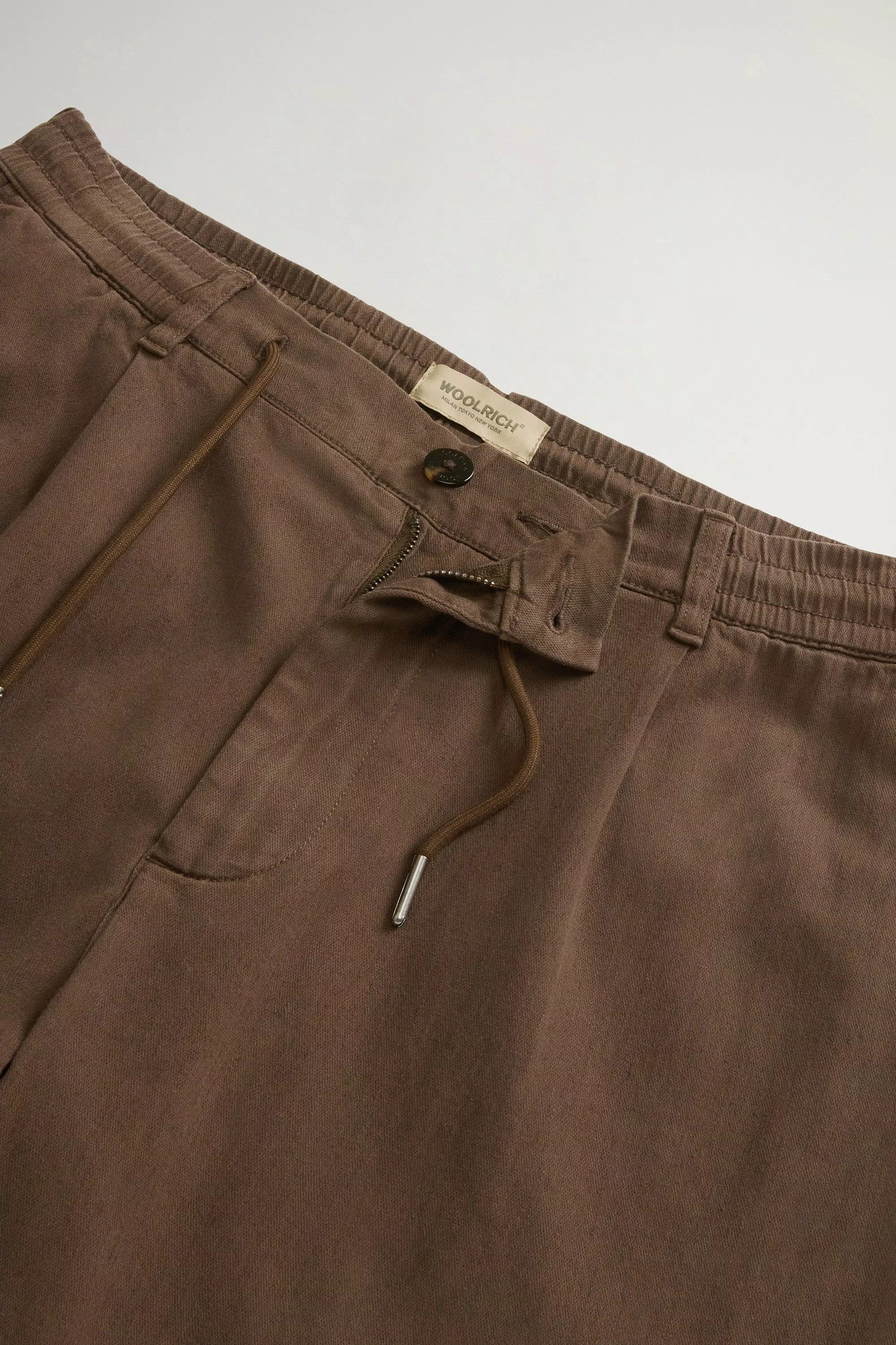 Gedüngte Milton-Hose aus Baumwolle und Leinenmischung - Grau-Schwarz