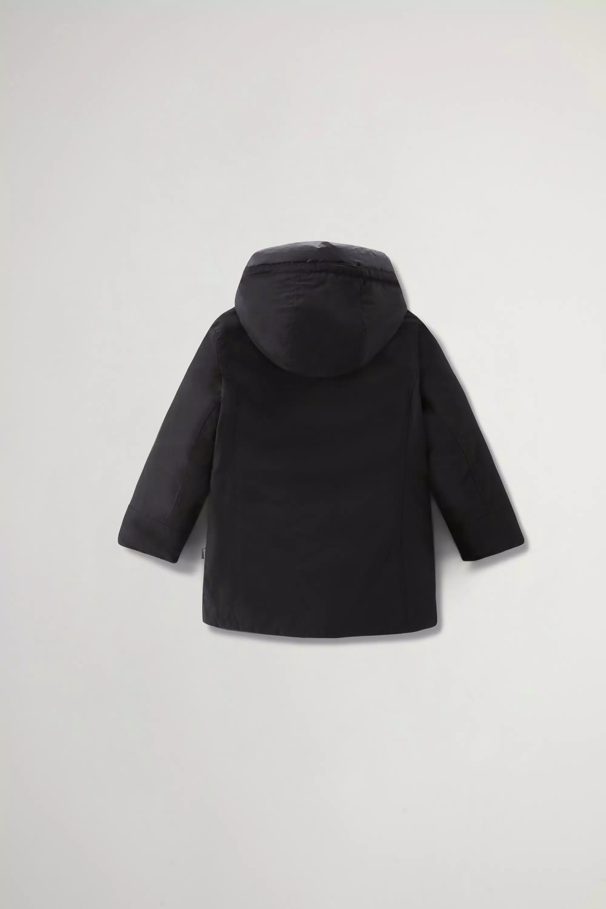 Mädchen-Arktischer Parka aus Ramar-Stoff - Schwarz