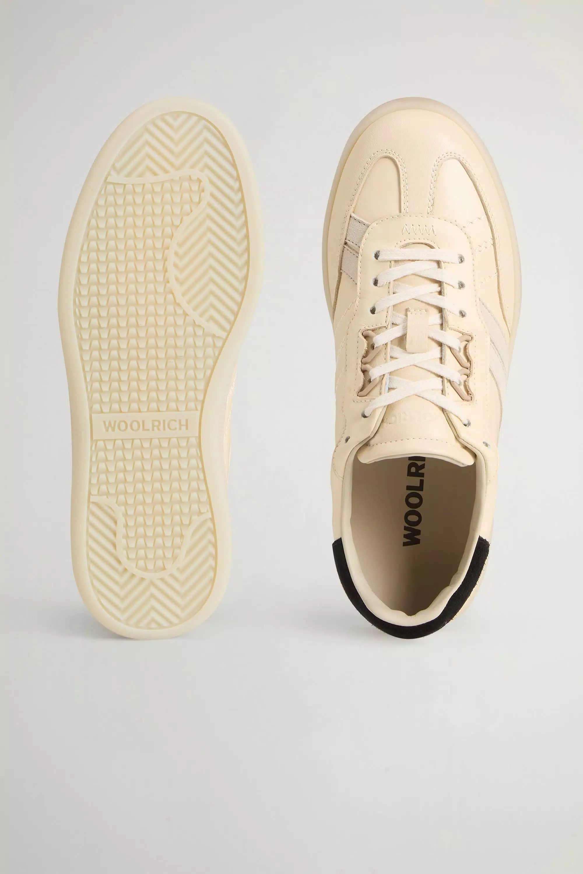 Doubleu Tennis-Sneaker aus Nappaleder mit Wildleder-Details - Off White
