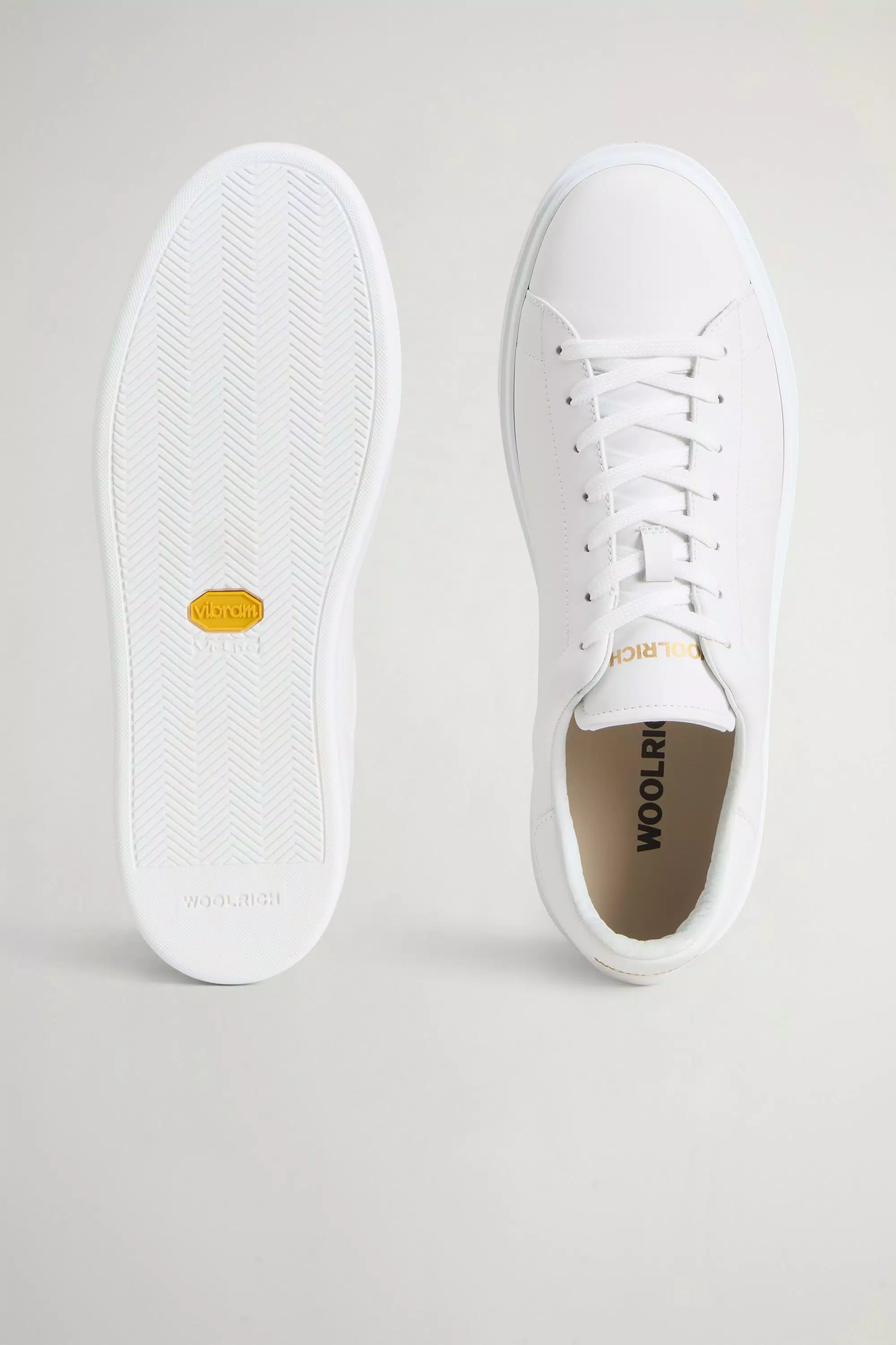 Klassische Court Calfskin Sneakers - Weiß Weiß