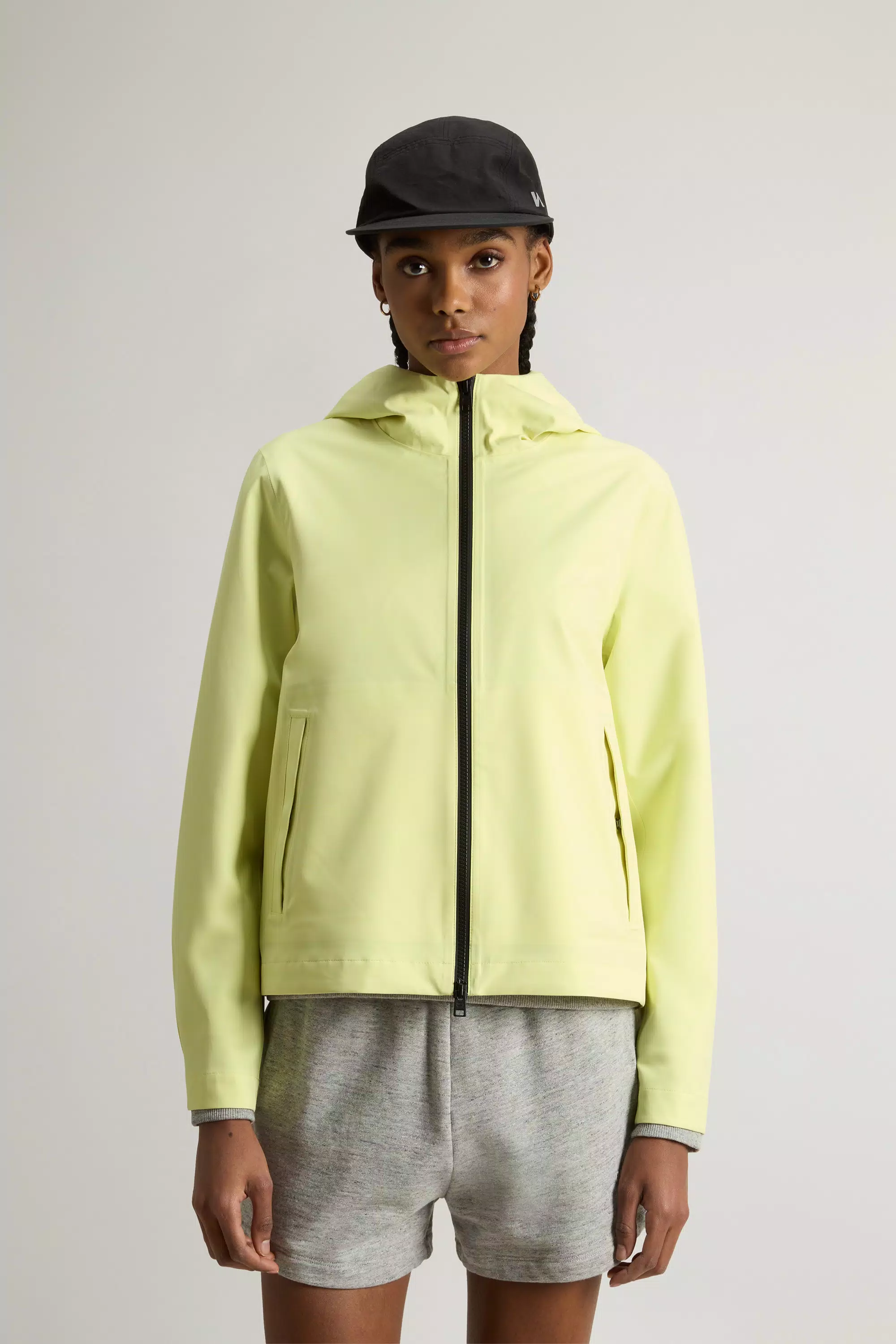 Leichter Stretch-Jacke - Gelber Birne