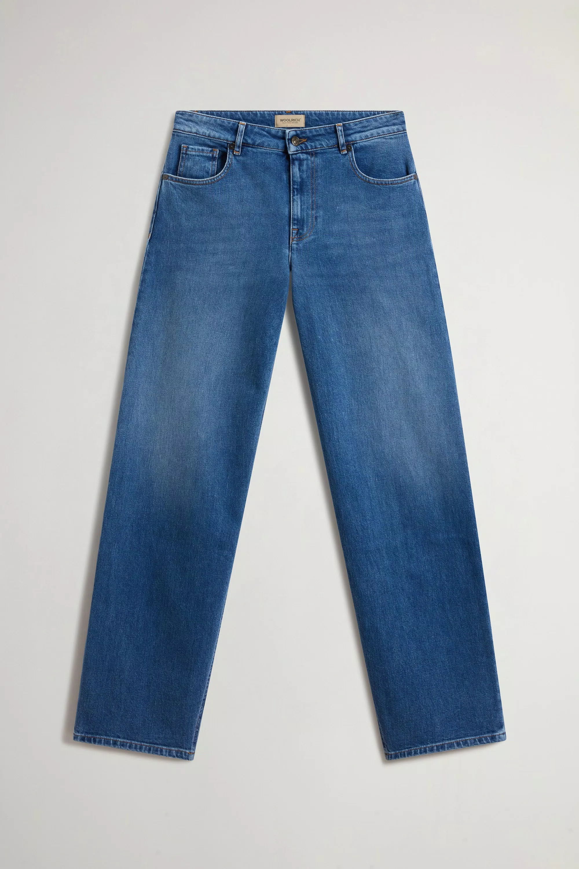 Weite Hose mit Five-Pocket-Design aus Stretch-Cordura - Steingewaschen