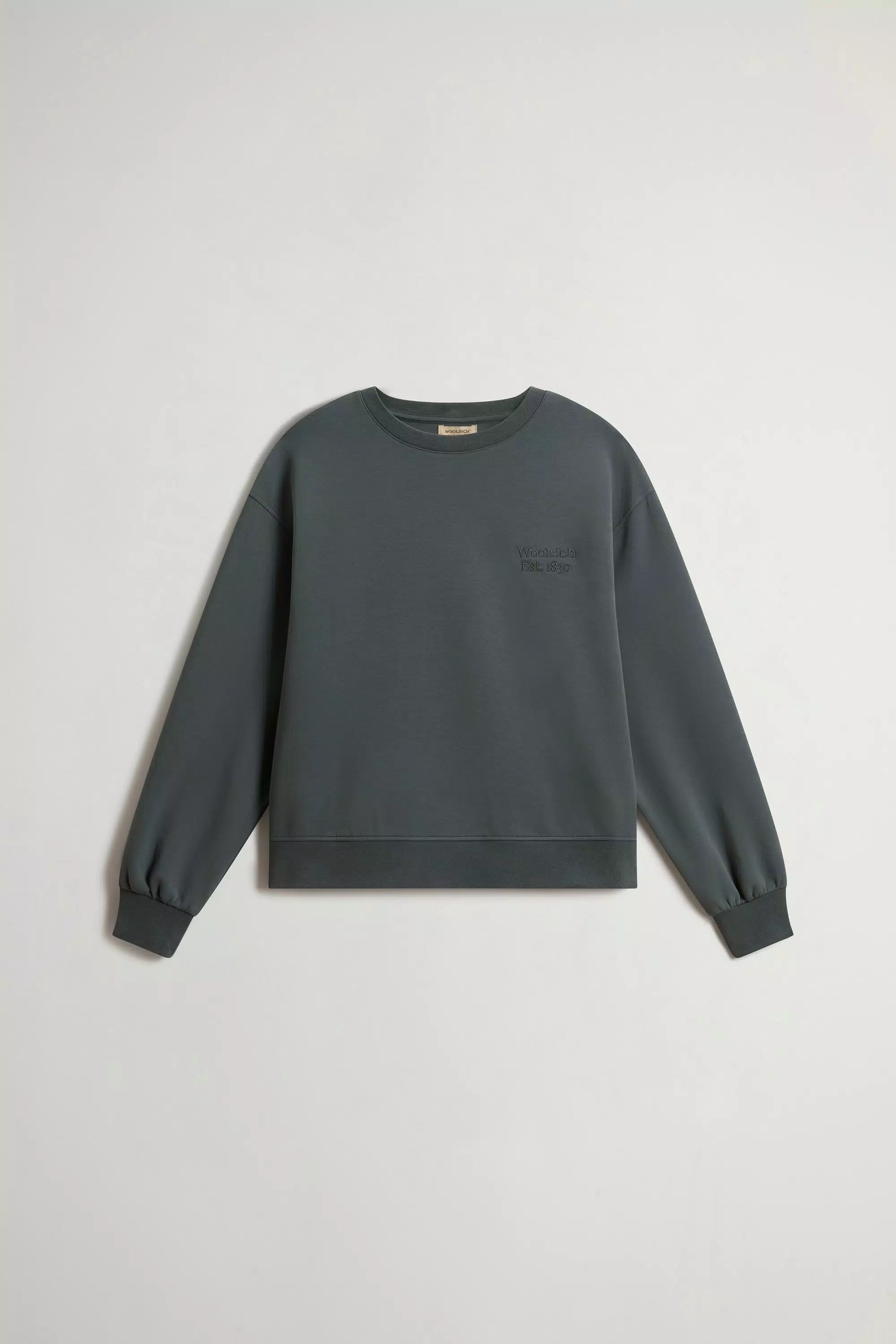 Crewneck-Sweatshirt aus Baumwollmischgewebe - Forest Veil