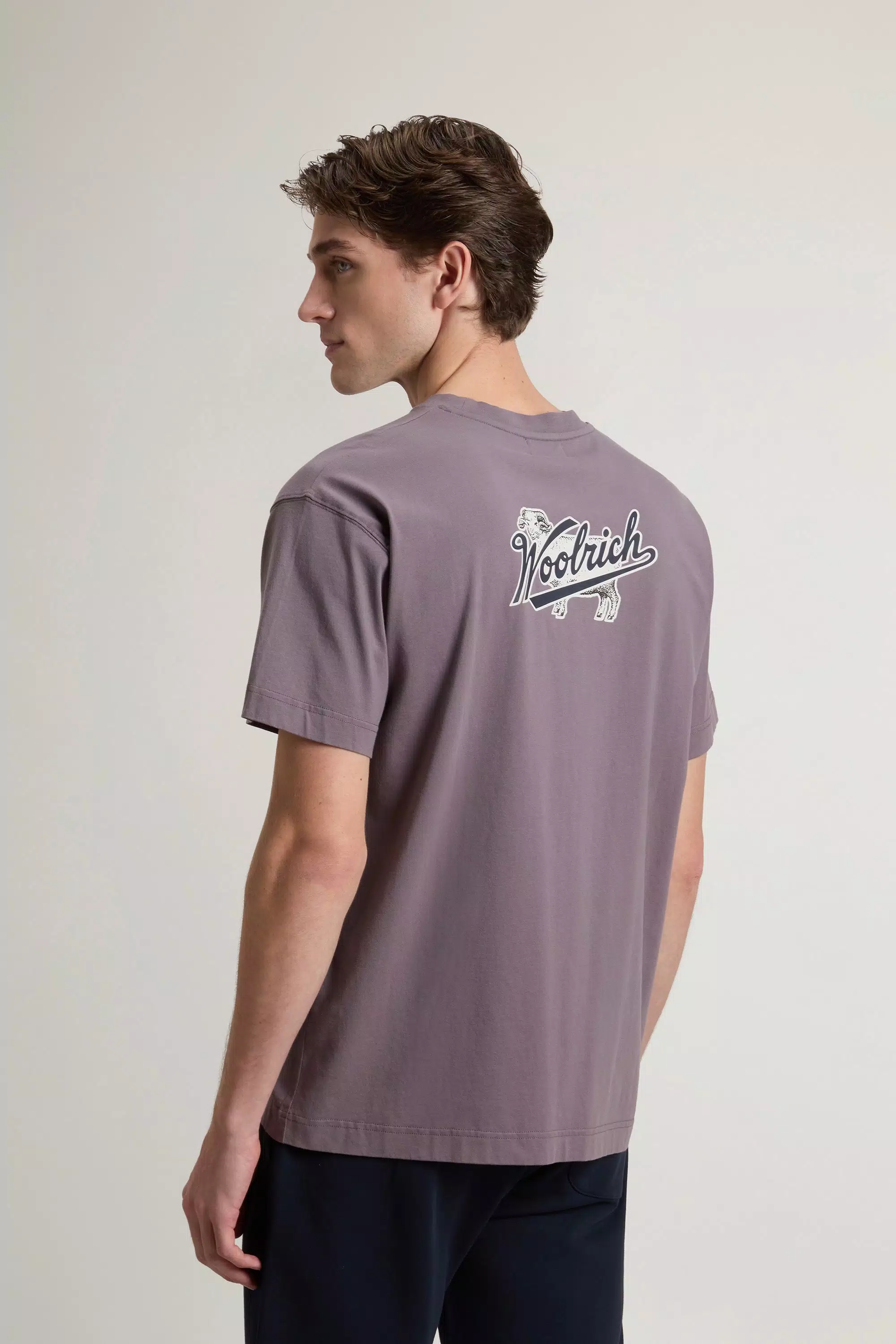 T-Shirt aus reiner Baumwolle mit Logo - Shark