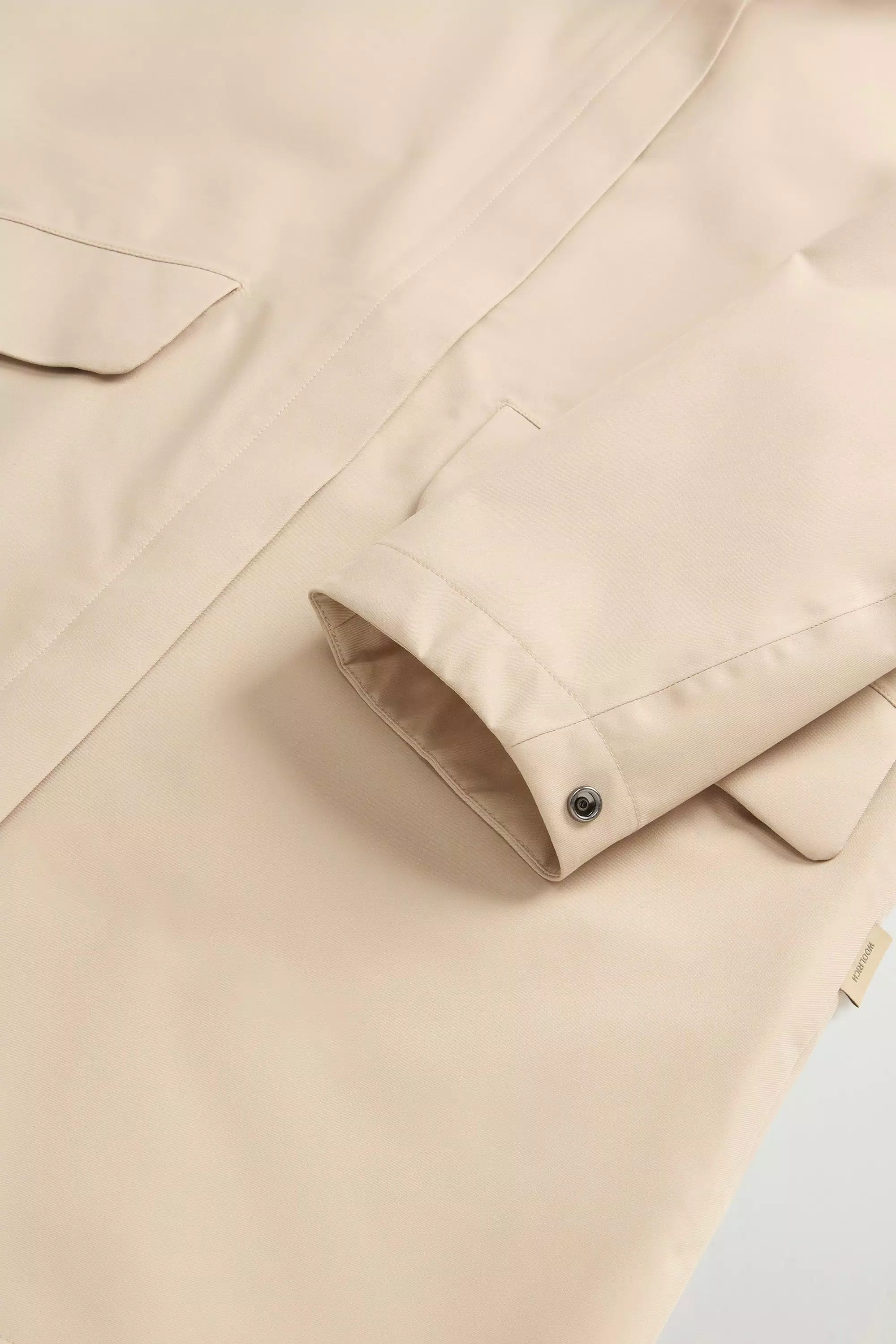 Wasserdichte Parka aus Light Stretch - Weißer Pfeffer