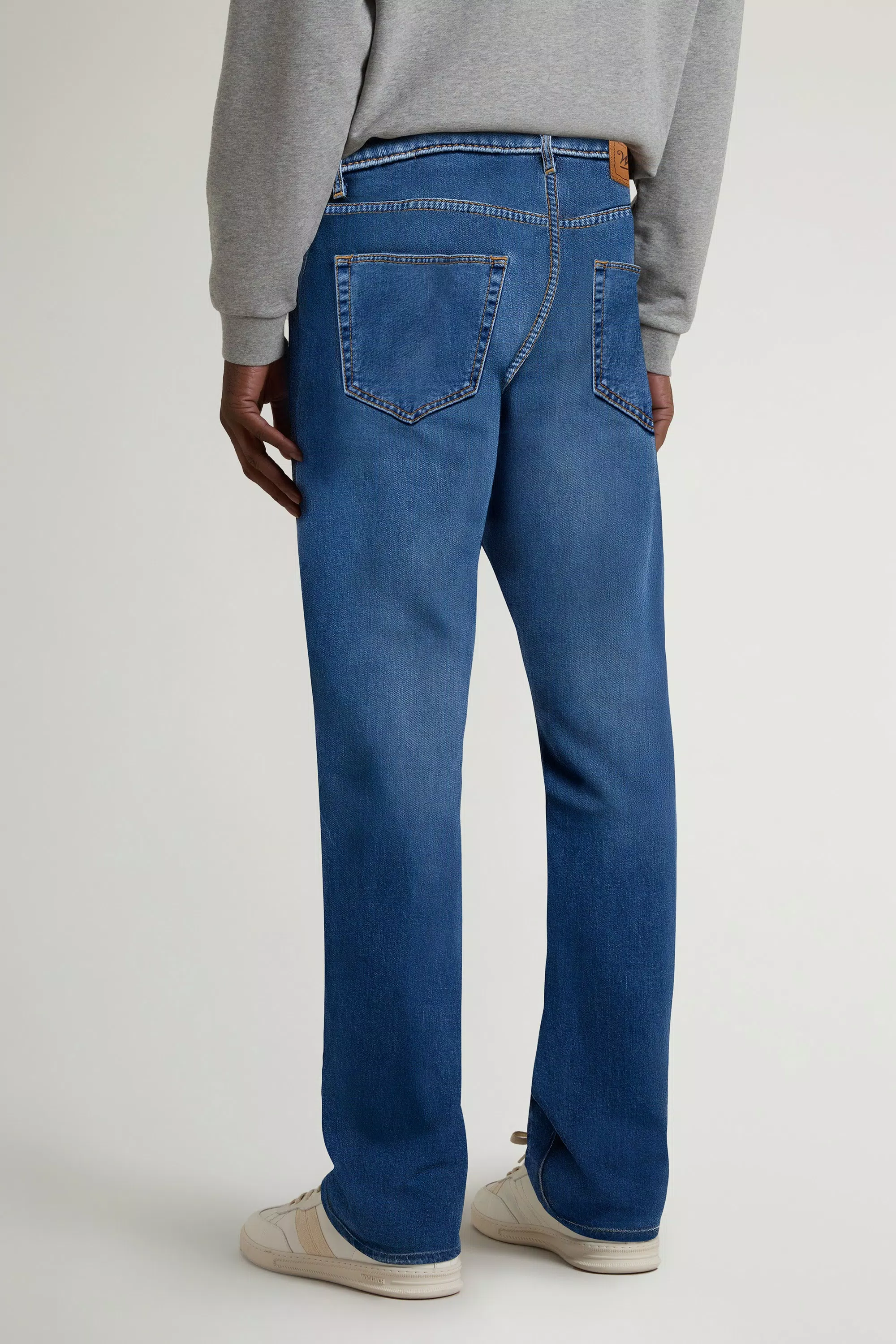 Moderne 5-Pocket-Jeans aus Stretch-Cordura - Steingewaschen