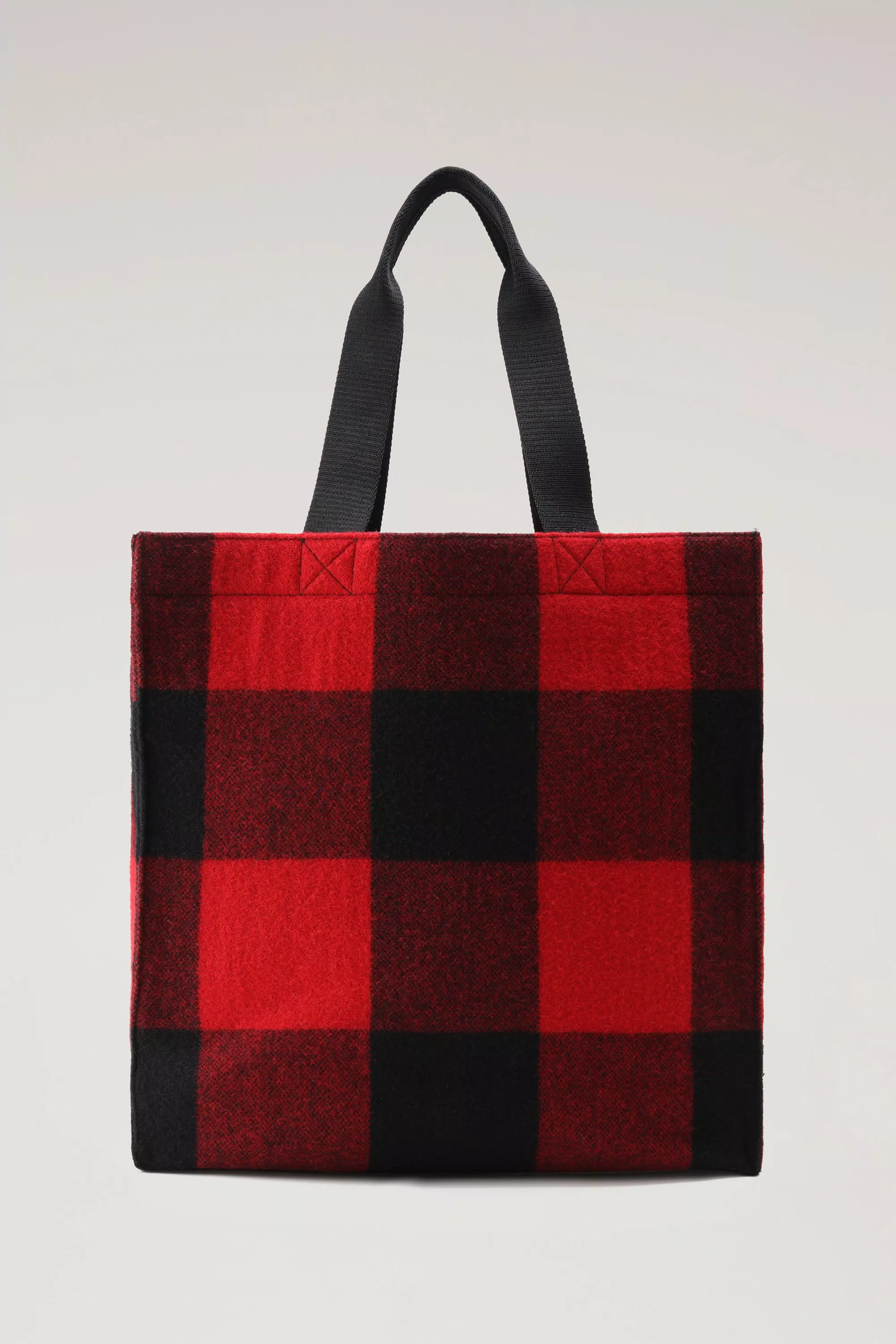 Buffalo-Check-Amerikanische-Woll-Tasche - Rot Buffalo