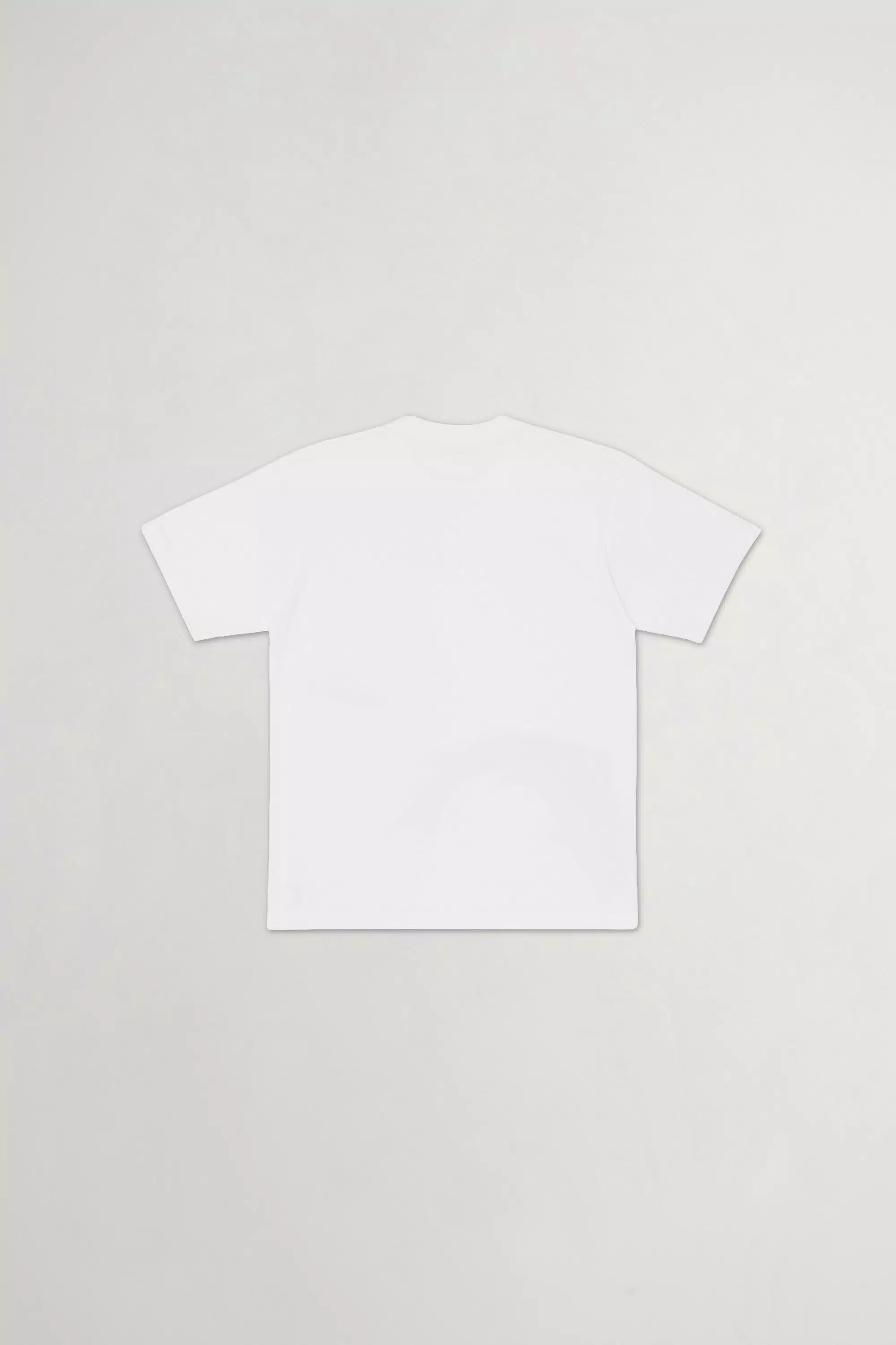 Fischerei-T-Shirt aus reiner Baumwolle - Weiß