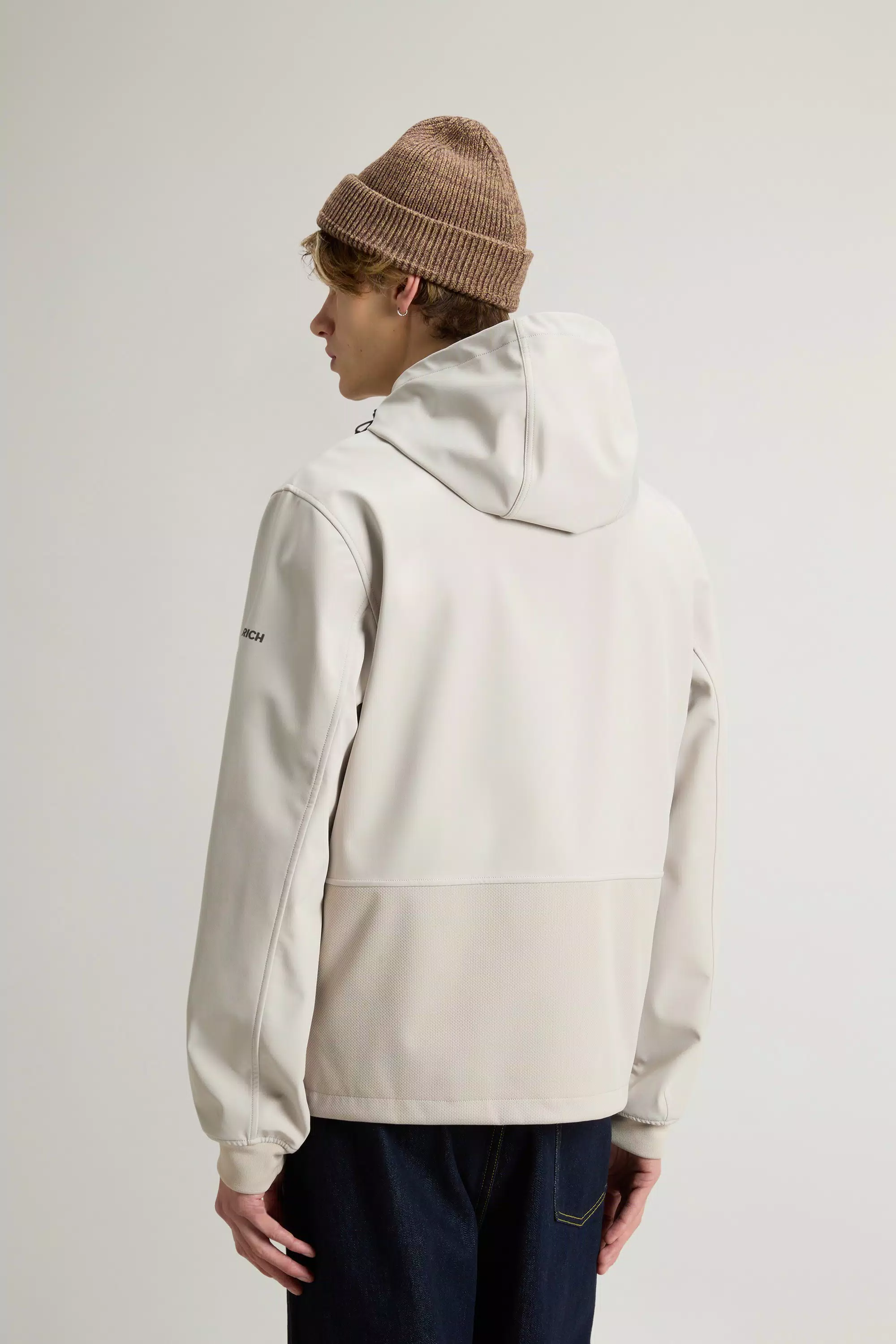 Tech Softshell-Jacke - Taube
