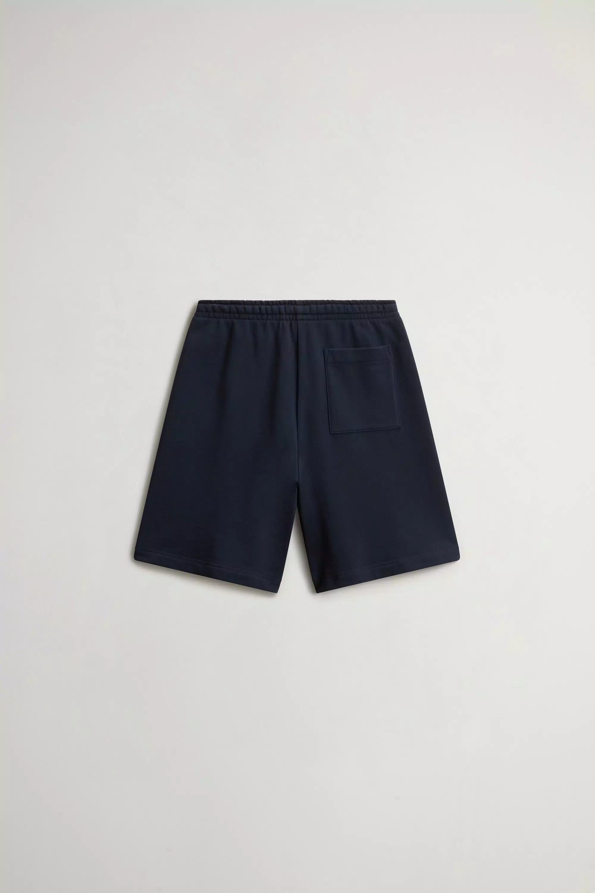 Jungen Basketballshorts aus reiner Baumwollfleece - Melton Blau