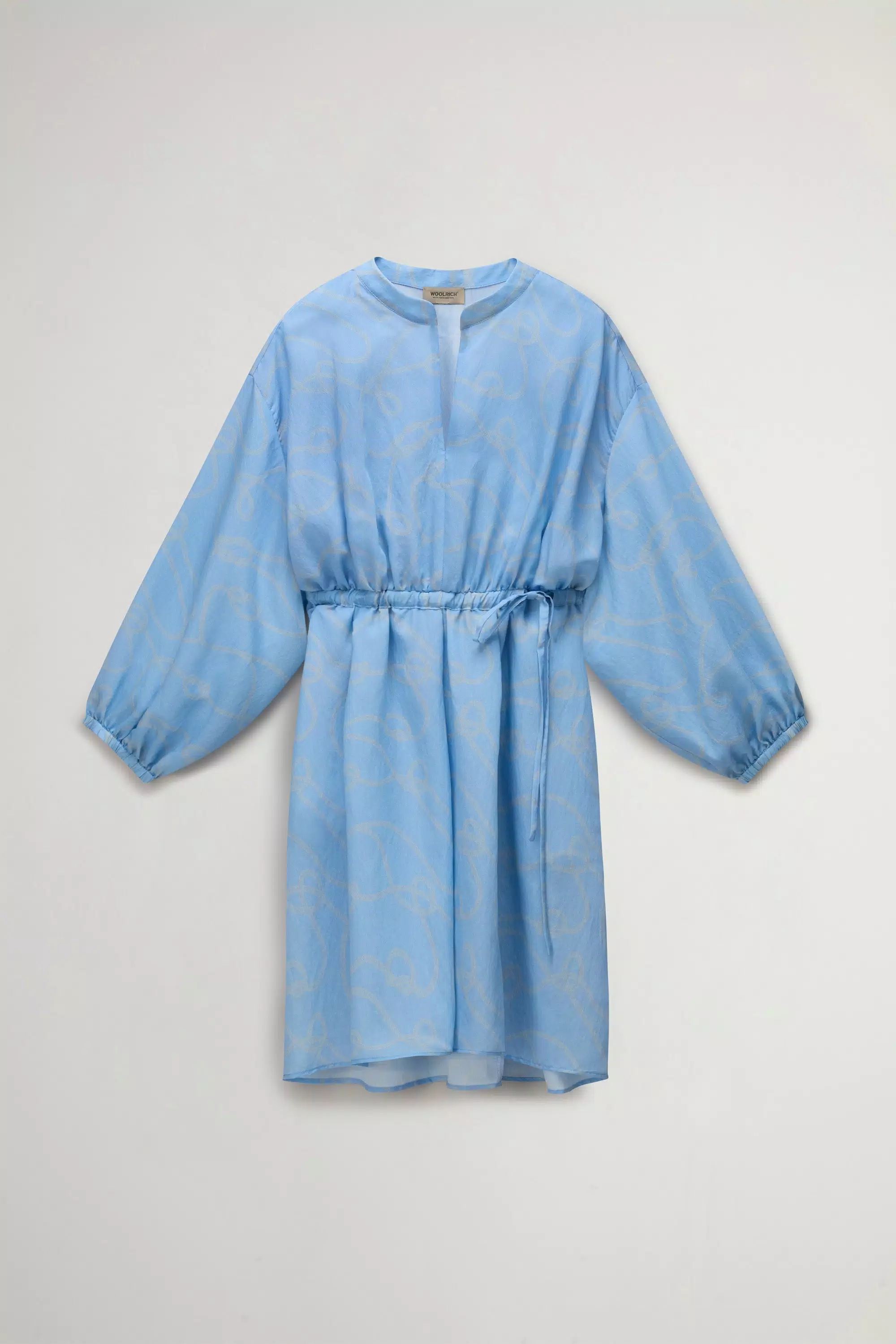 Kleid aus Lyocell-Mischgewebe - Seilblau