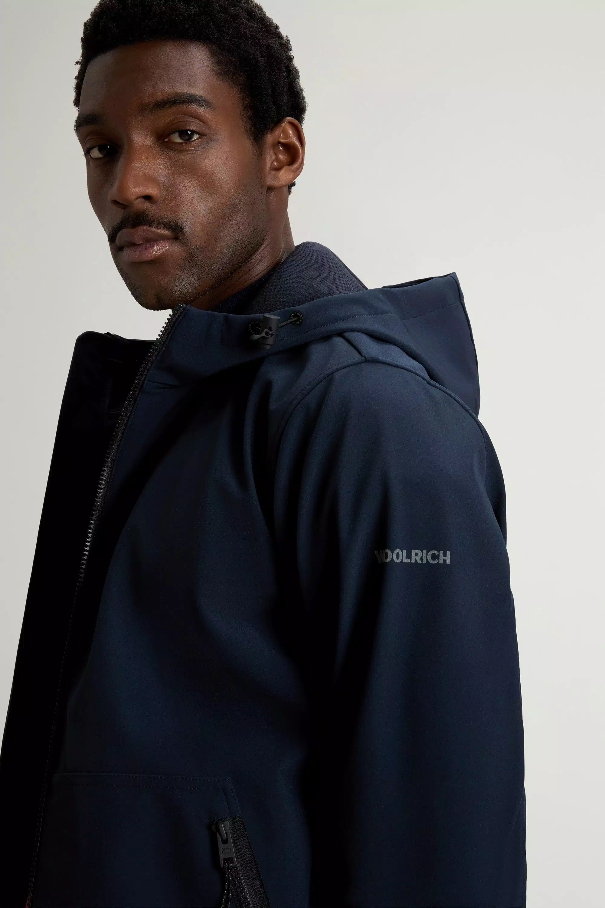 Tech Softshell-Jacke - Melton Blau