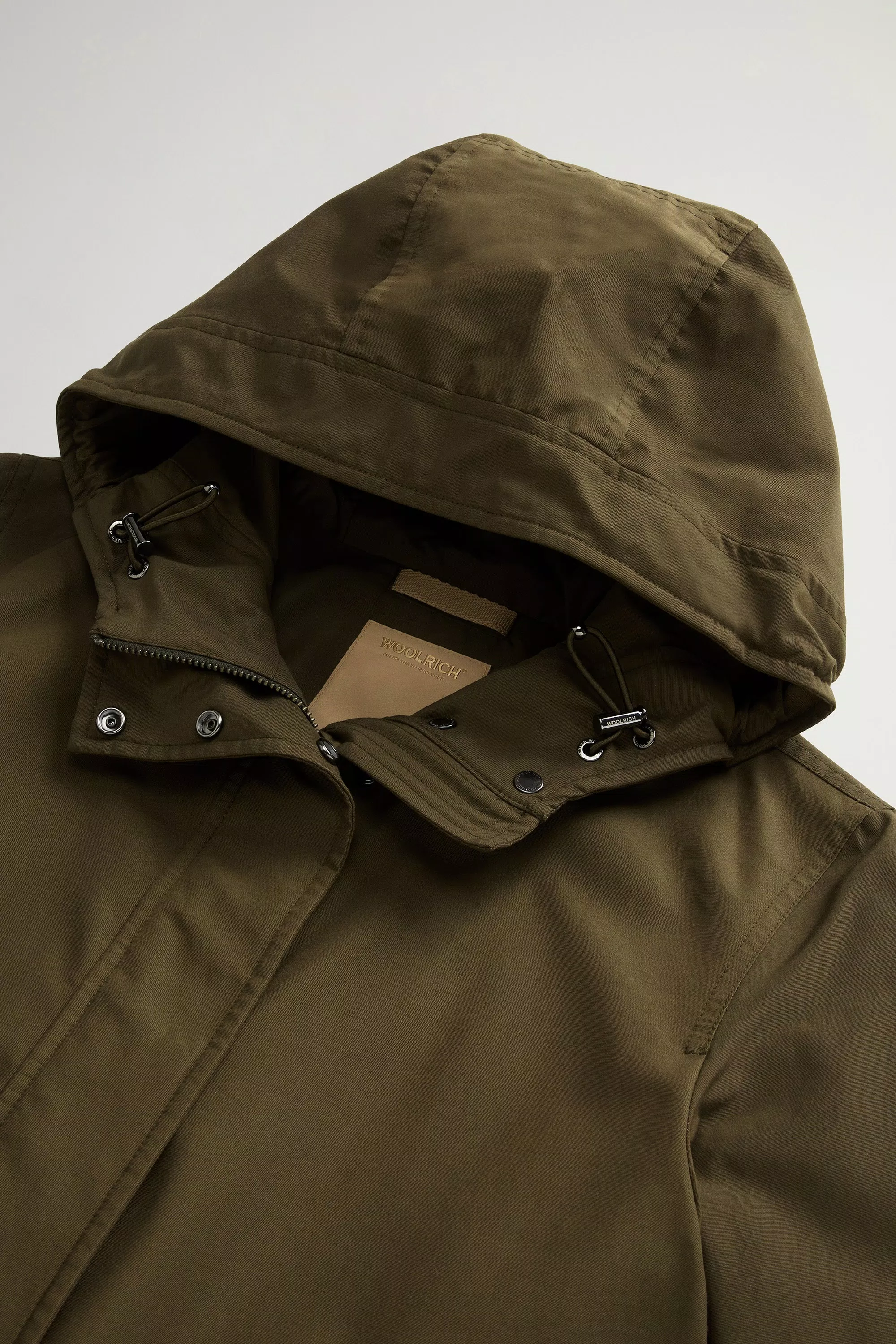 Parka aus Light Ramar - Dunkelgrün