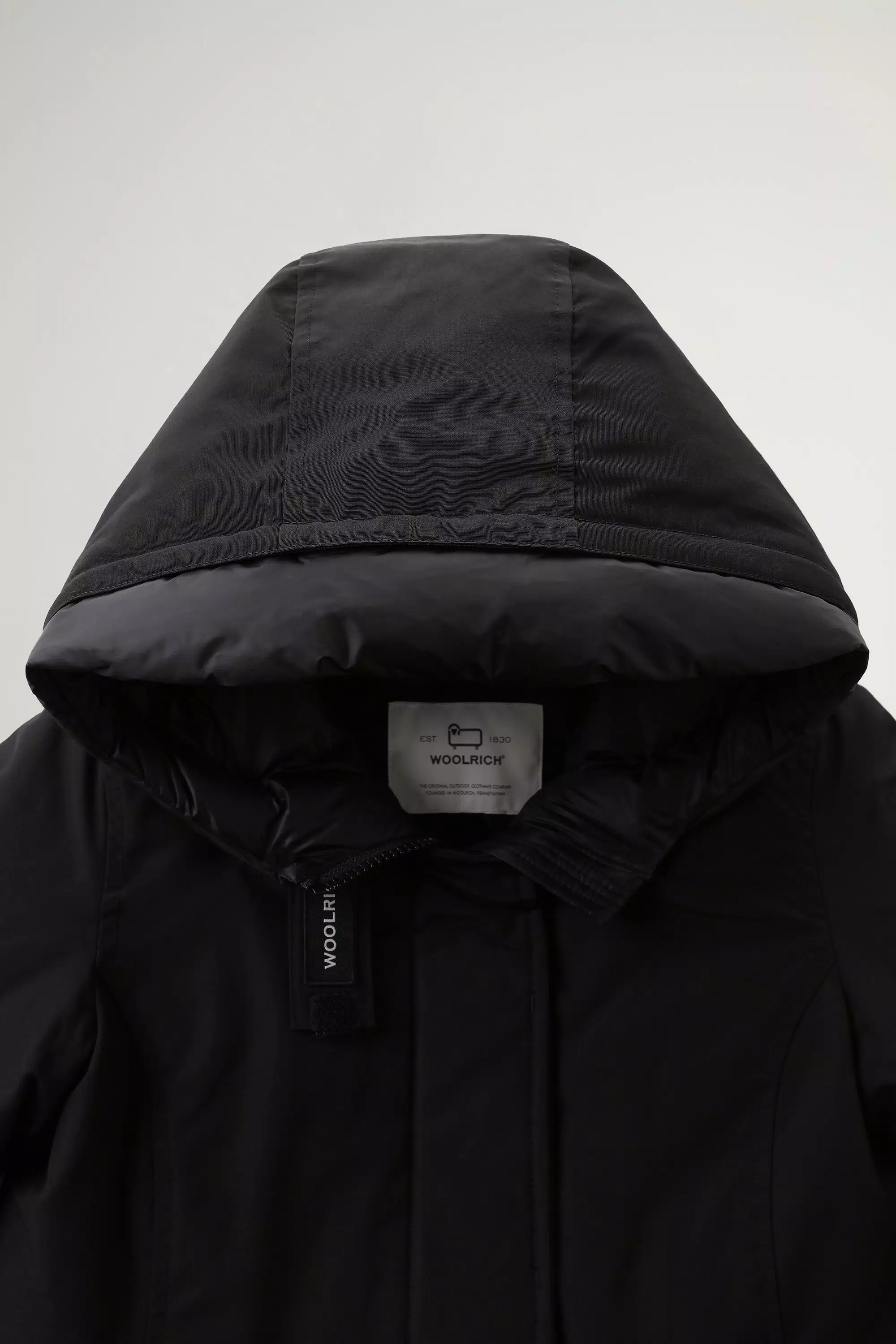 Mädchen-Arktischer Parka aus Ramar-Stoff - Schwarz