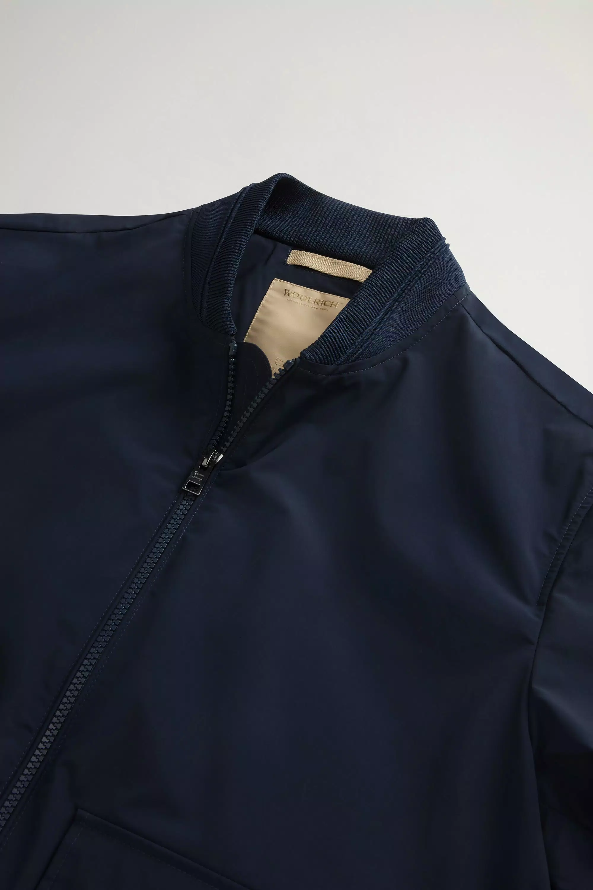 Wesley Bomberjacke im Urban-Touch-Look - Melton Blau