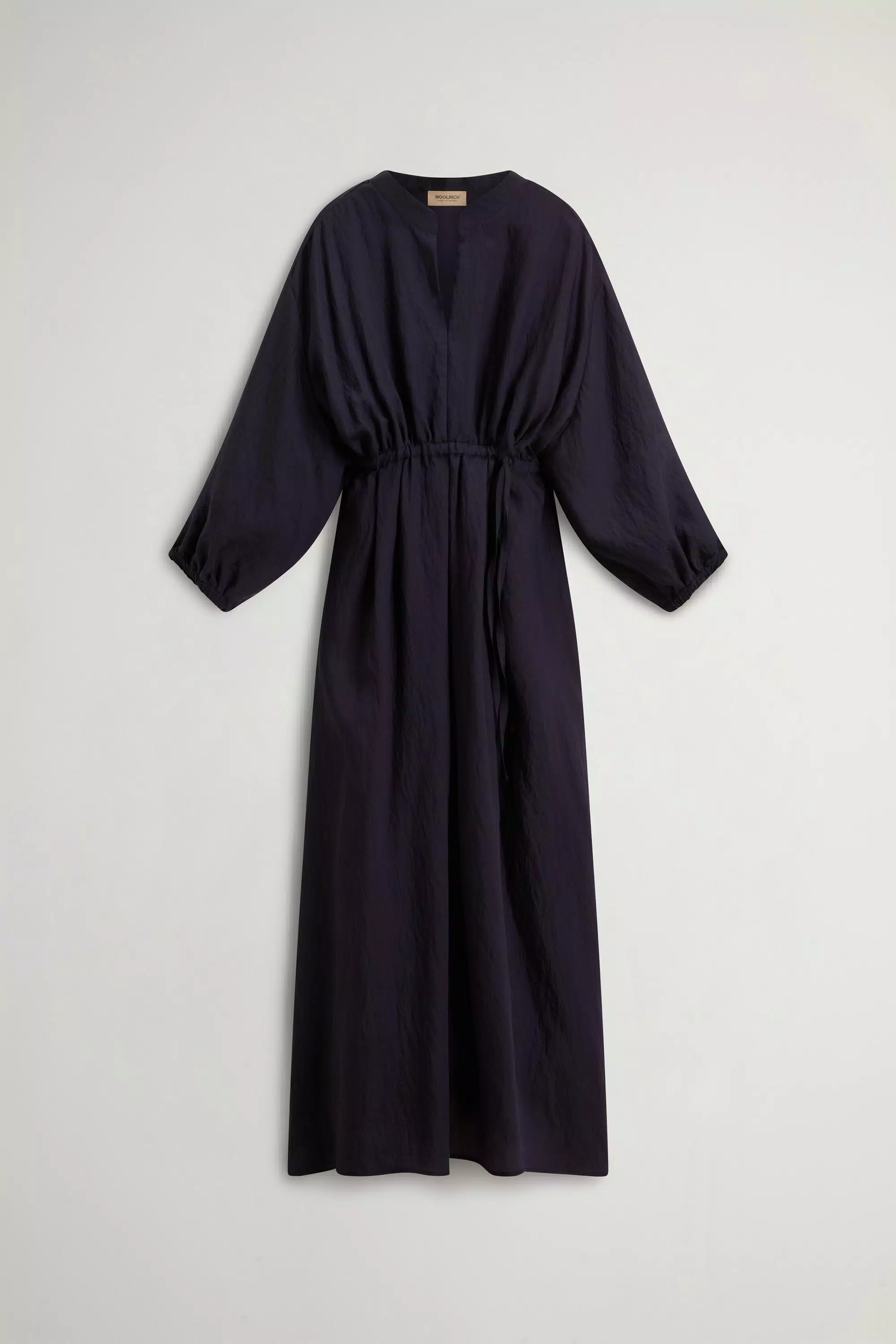 Kleid aus Lyocell-Mischgewebe - Melton Blau