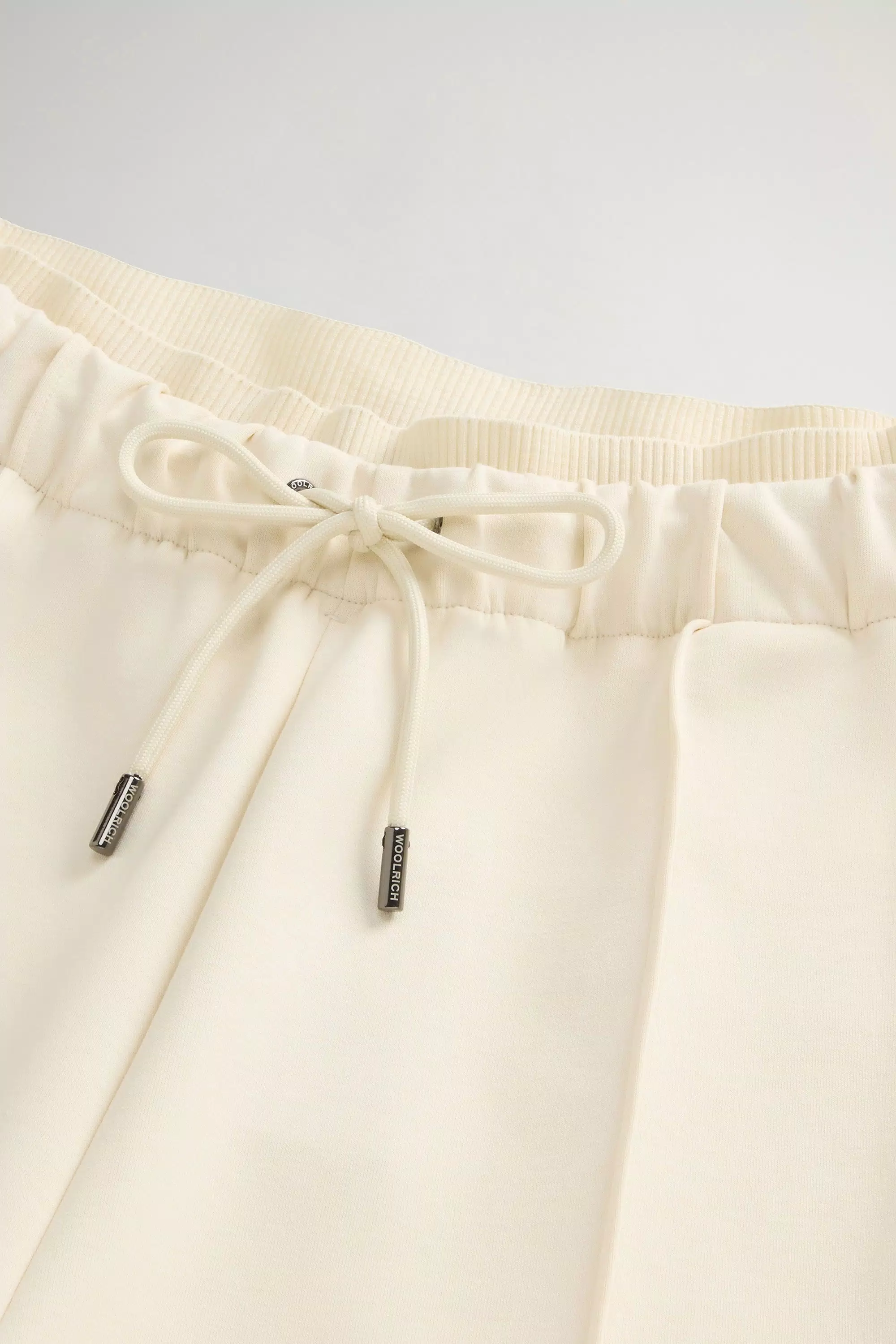 Hose aus Baumwollmischgewebe - Milchcreme