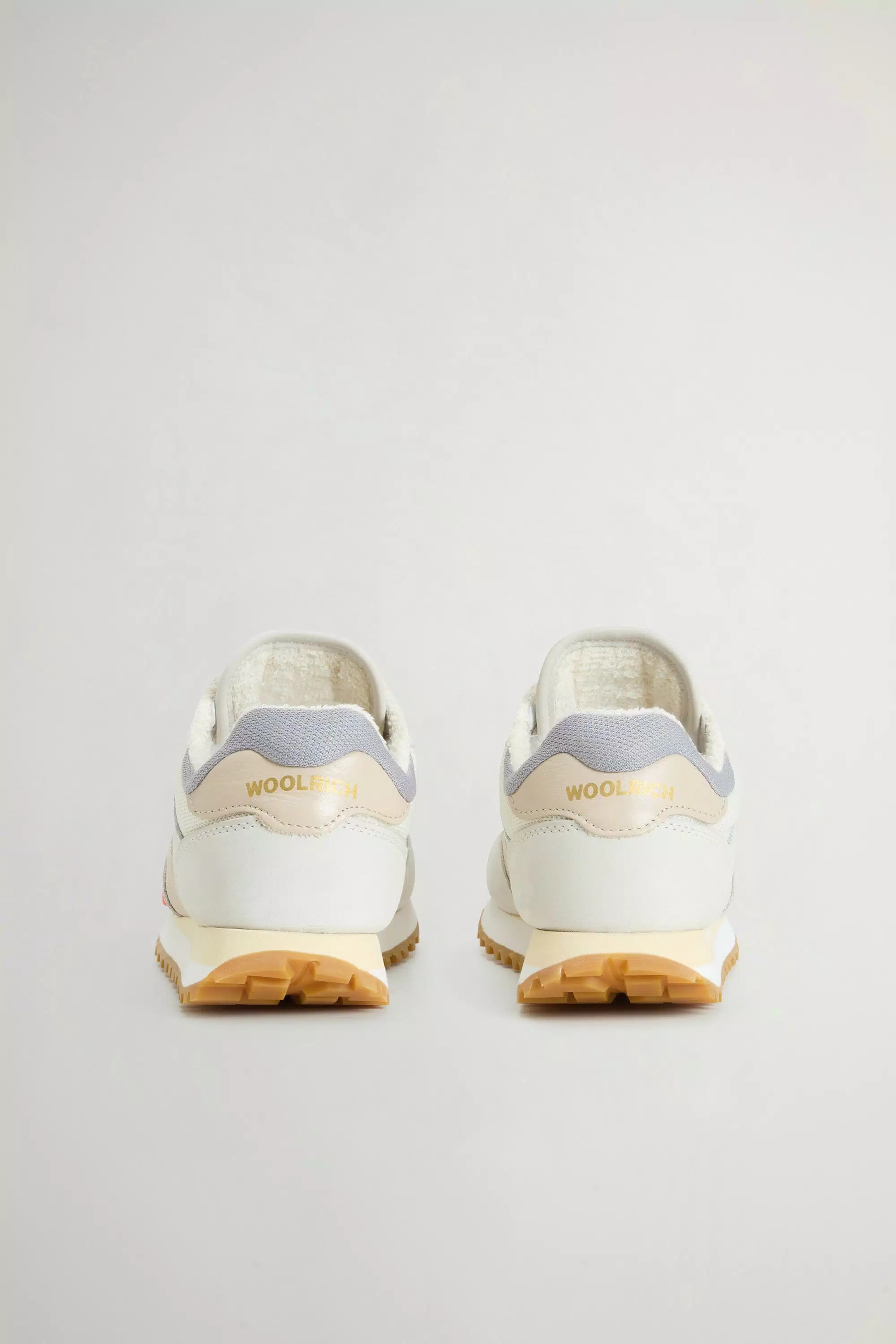 Gravel-Sneaker aus Nylon mit Leder- und Wildleder-Einsätzen - Whipped Cream Whipped Cream