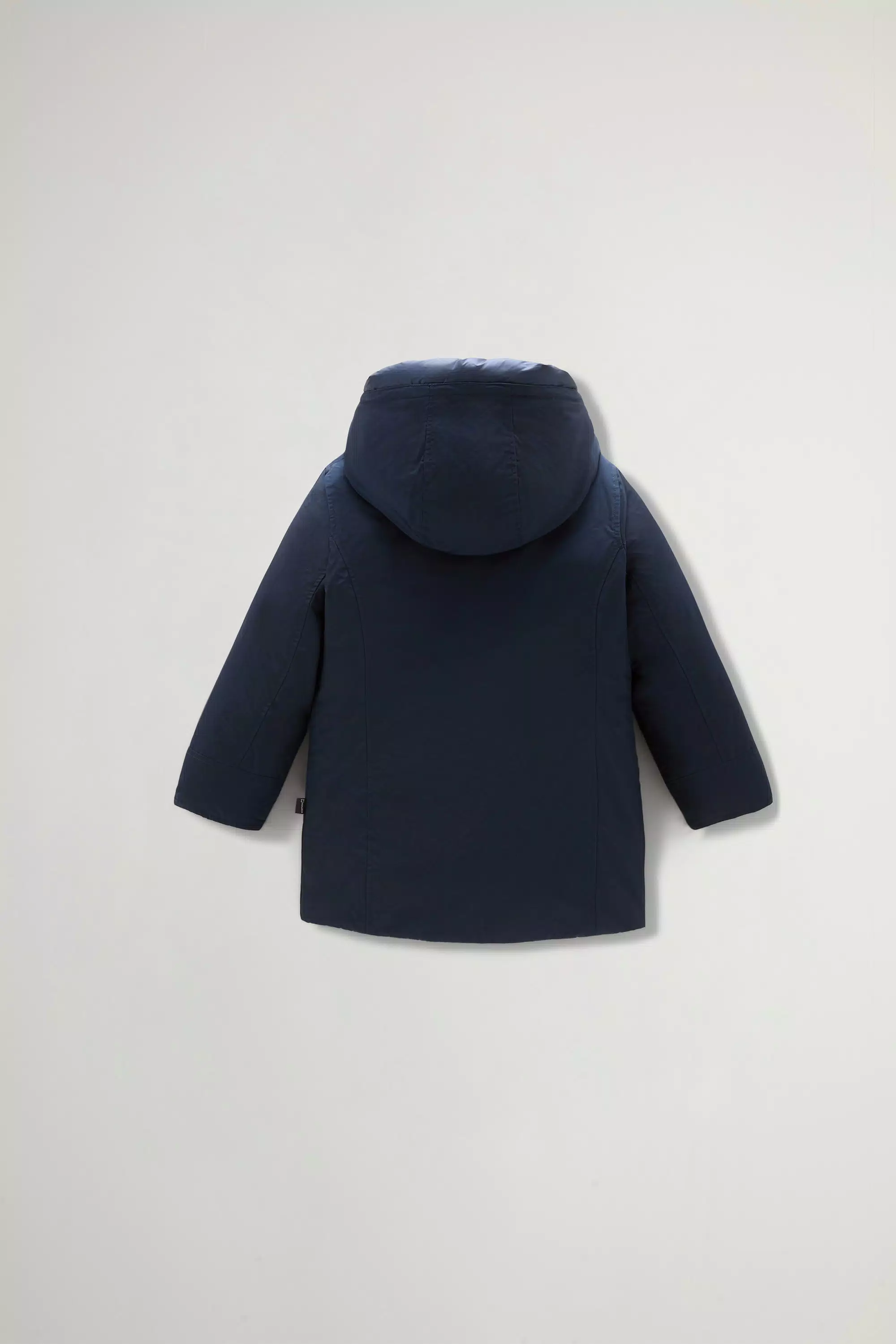 Mädchen-Arctic Parka aus Ramar-Stoff - Melton Blau