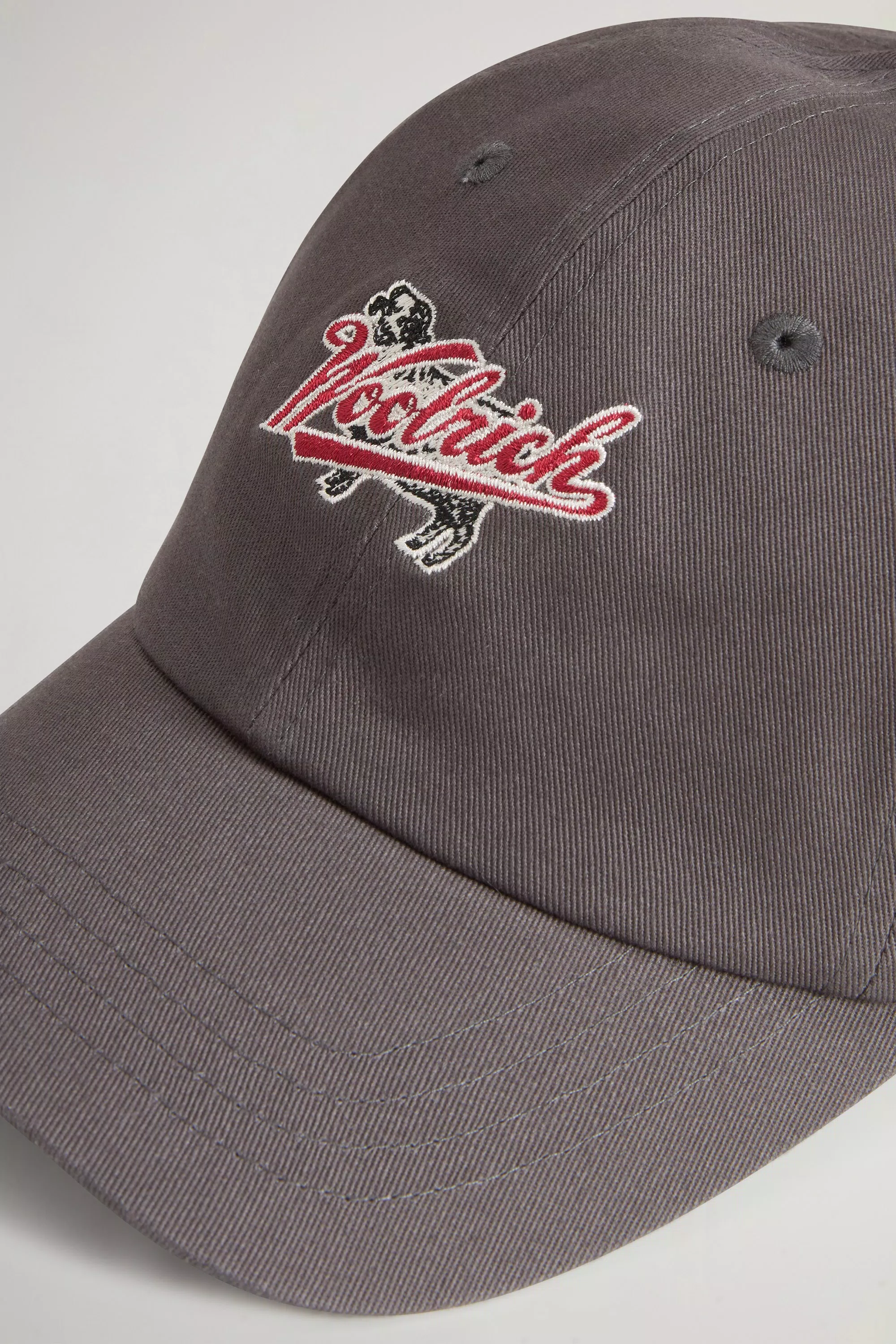 Baseball Cap aus reiner Baumwolltwill - Grau Schatten