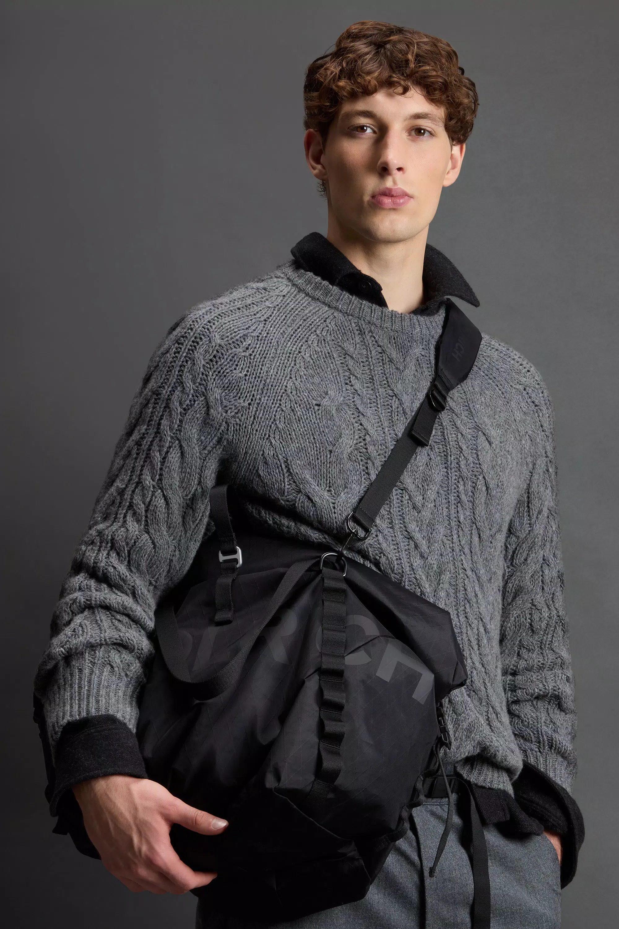 Holdall-Tasche aus X-PAC von Todd Snyder - Schwarz