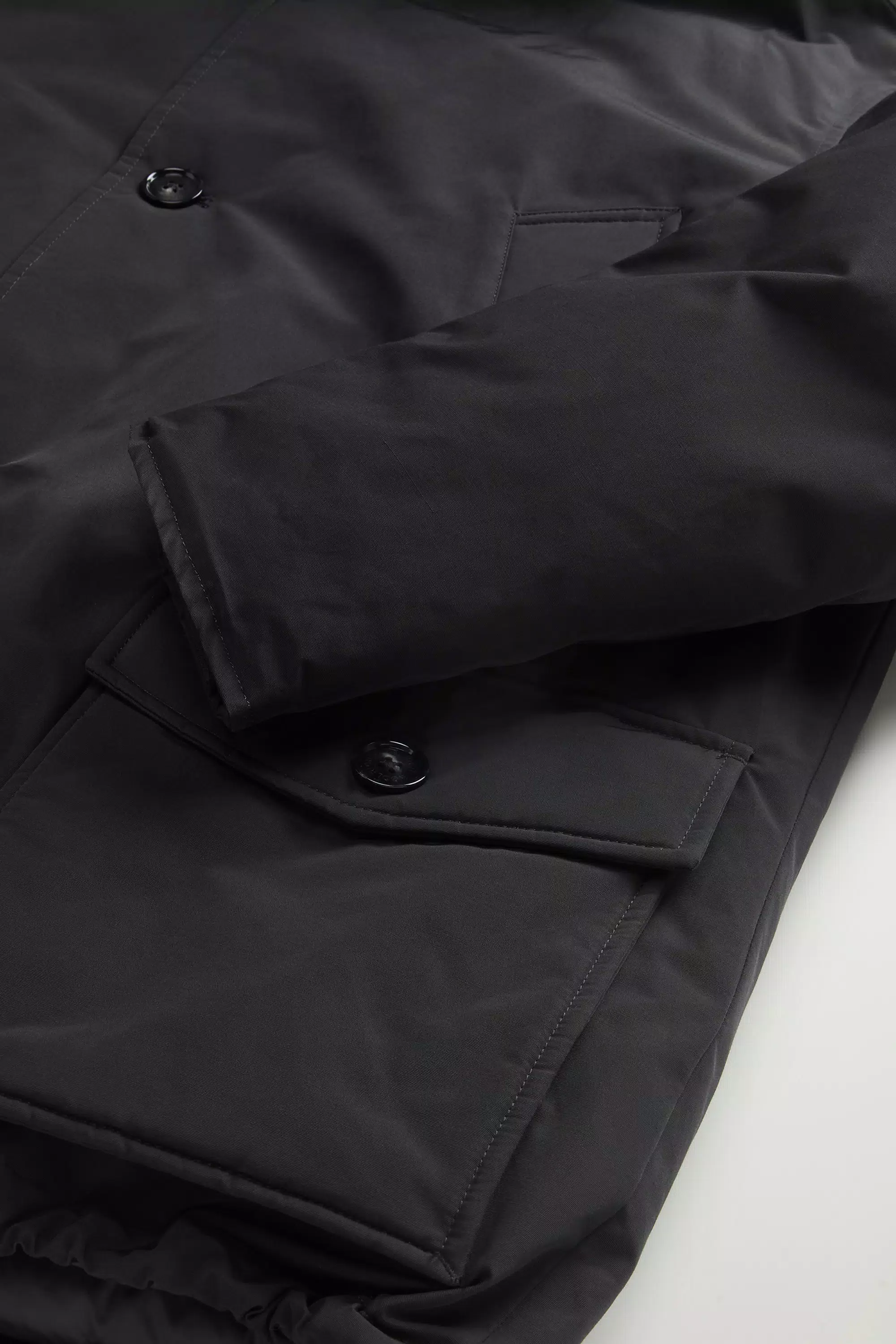 Arktischer Anorak aus Ramar-Stoff - Schwarz