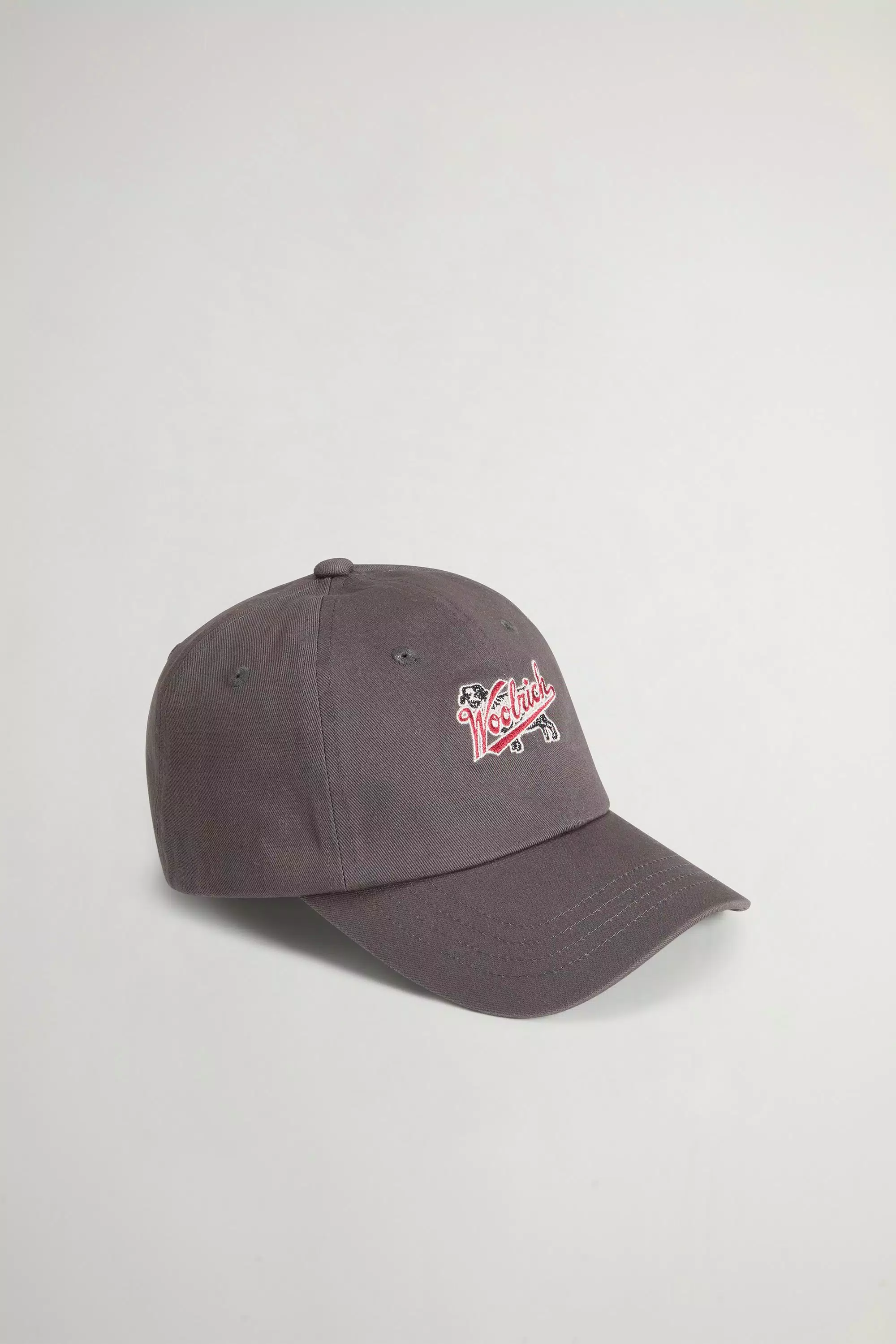 Baseball Cap aus reiner Baumwolltwill - Grau Schatten